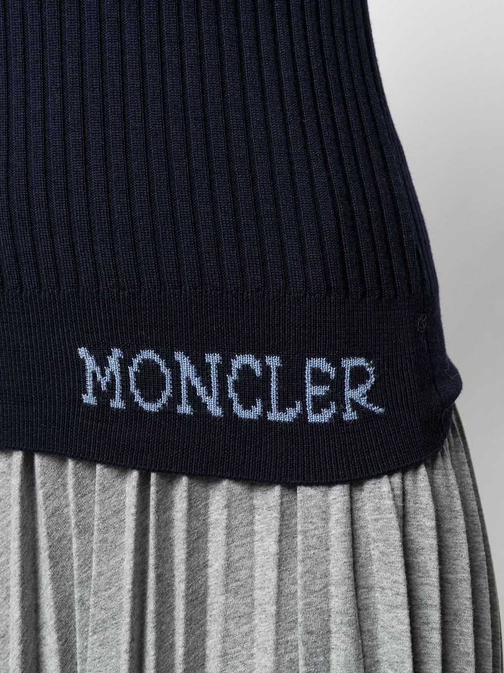 turtleneck ribbed logo detail jumper - 5