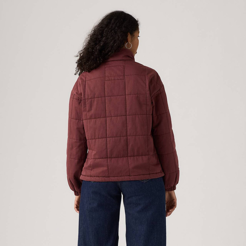 BOX QUILTED RELAXED COTTON JACKET 3