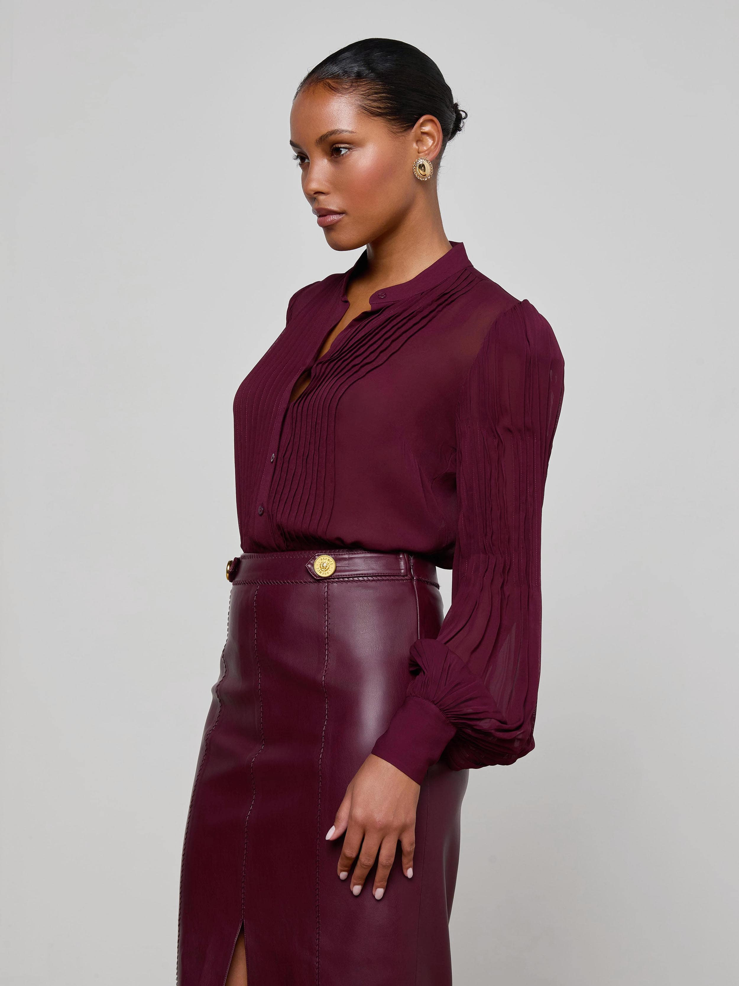 Noor Pleated Blouse - 3