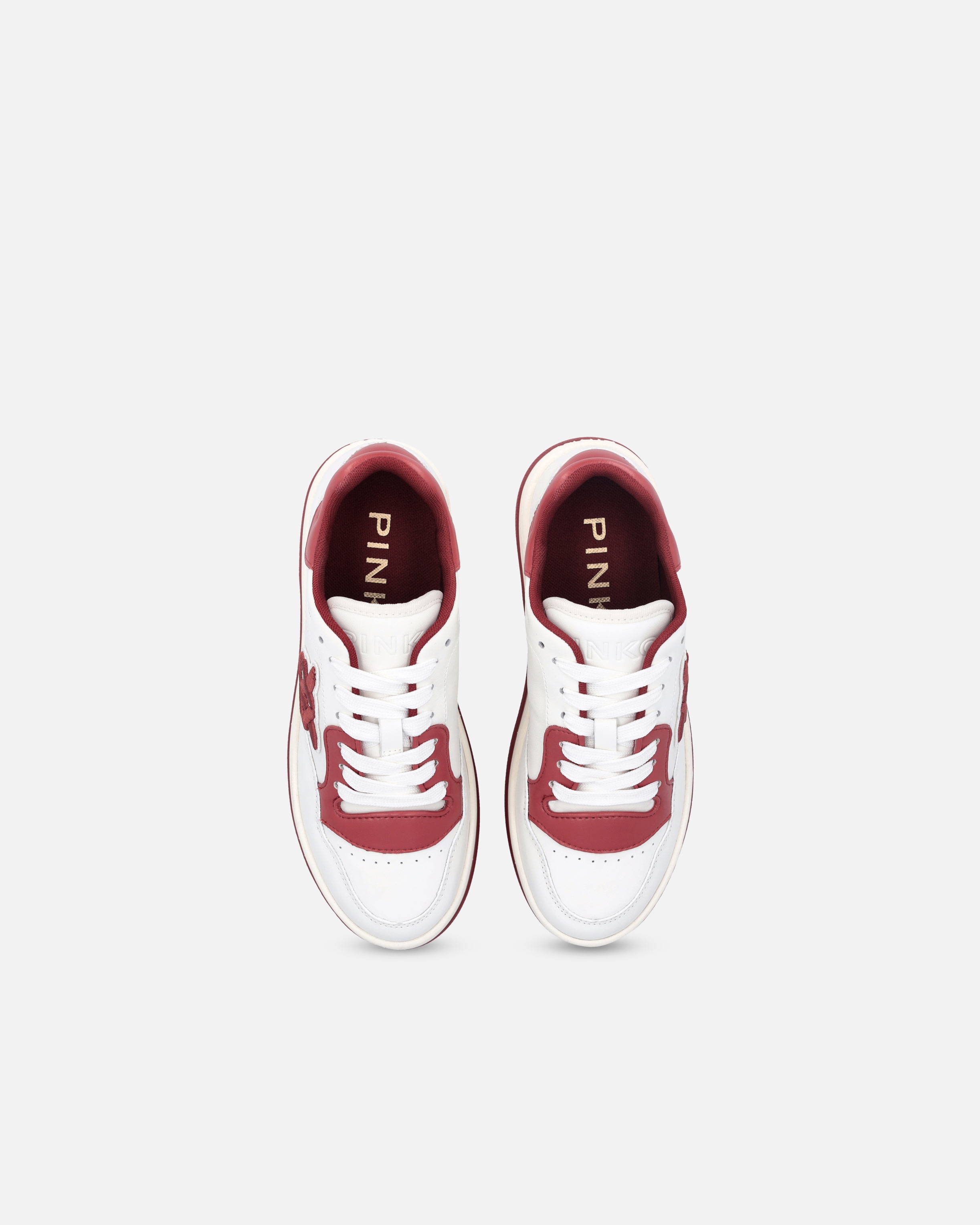 TWO-TONE SNEAKERS WITH LOGO EMBROIDERY - 8