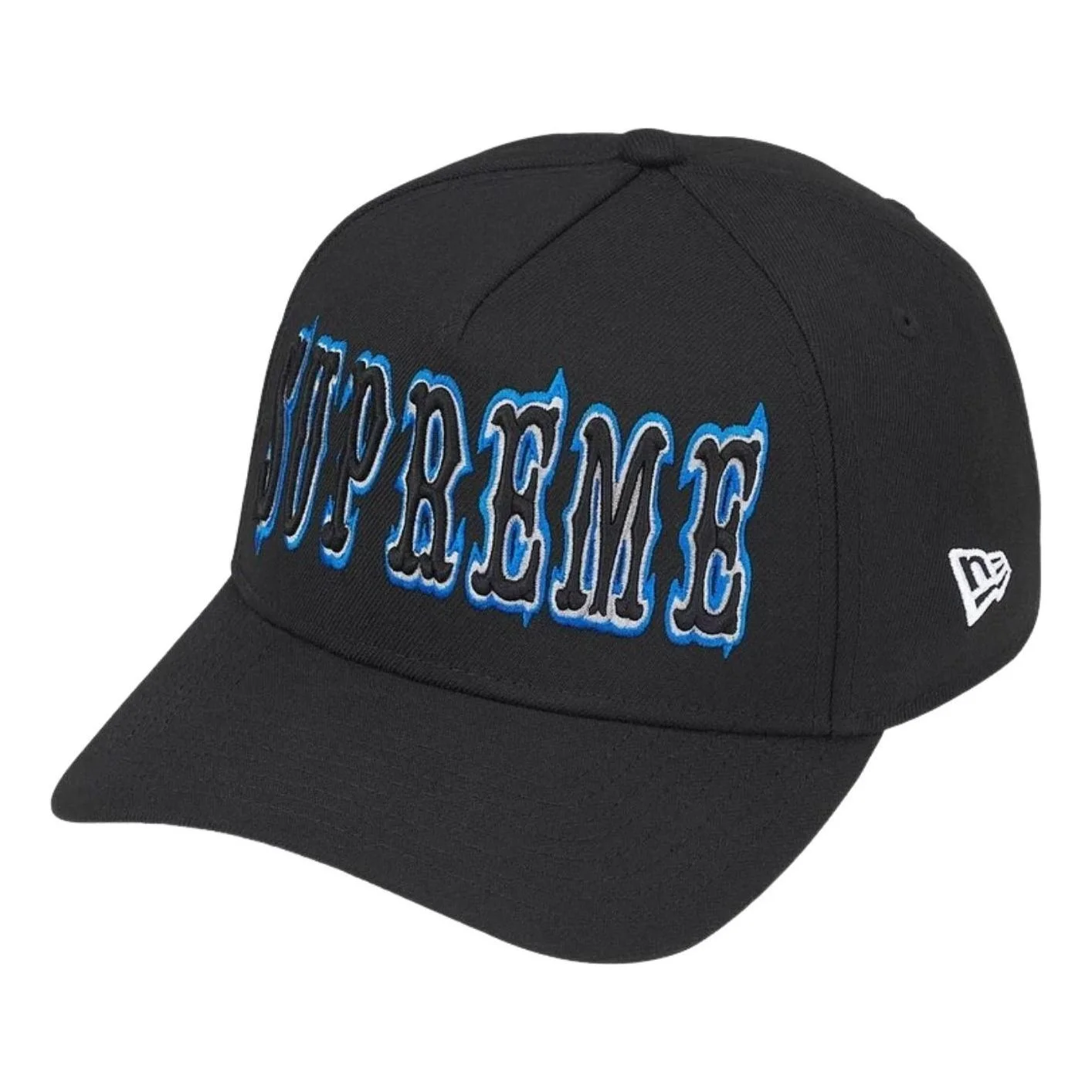 Supreme x New Era SS26 Gothic Outline Adjustable Cap 'Black' SUP-SS26-1050-BLK - 1