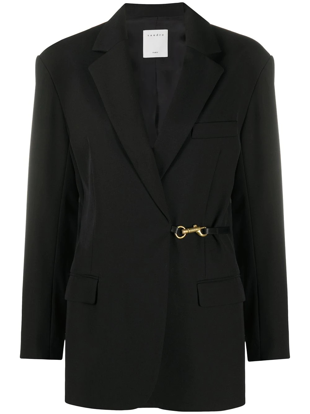 single-breasted tailored blazer - 1