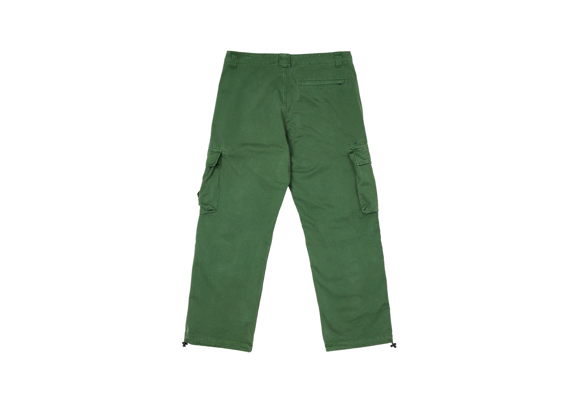 GARMENT DYED CARGO TROUSER OLIVE - 4