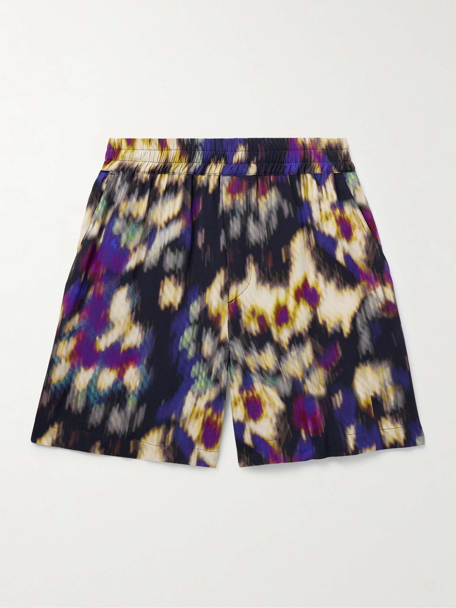 Vataya Printed Woven Shorts - 1