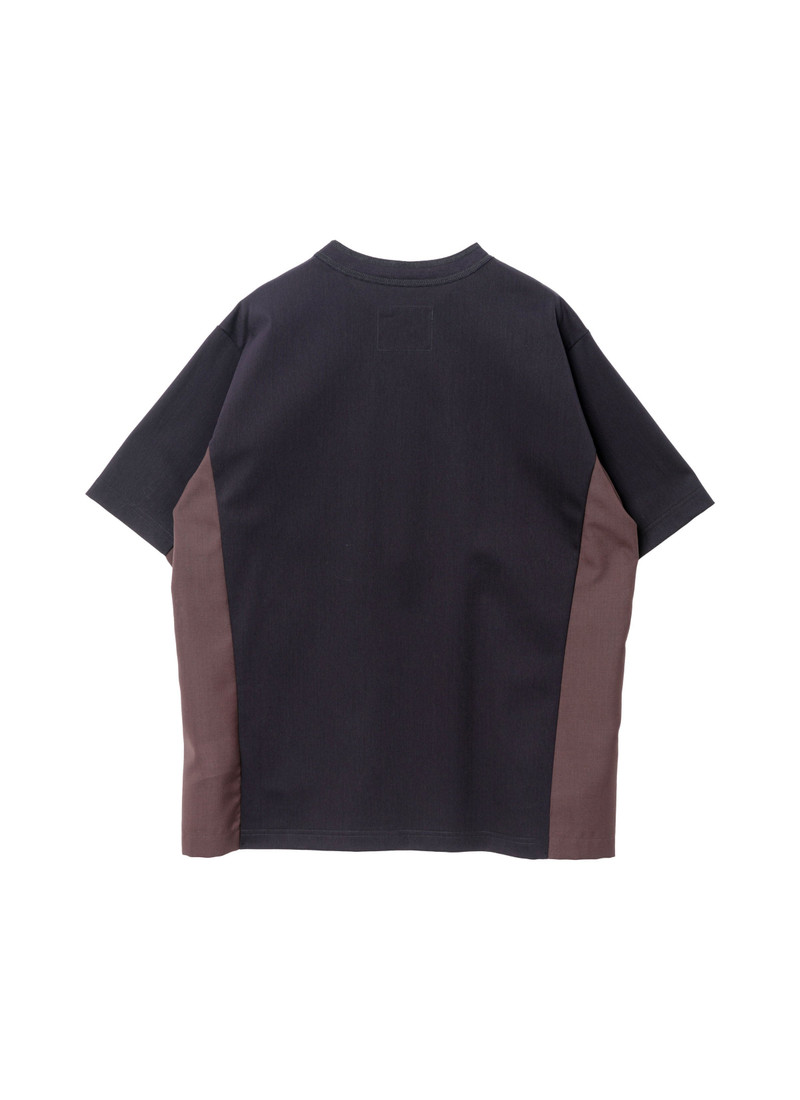 sacai Suiting x Cotton Jersey T-Shirt outlook