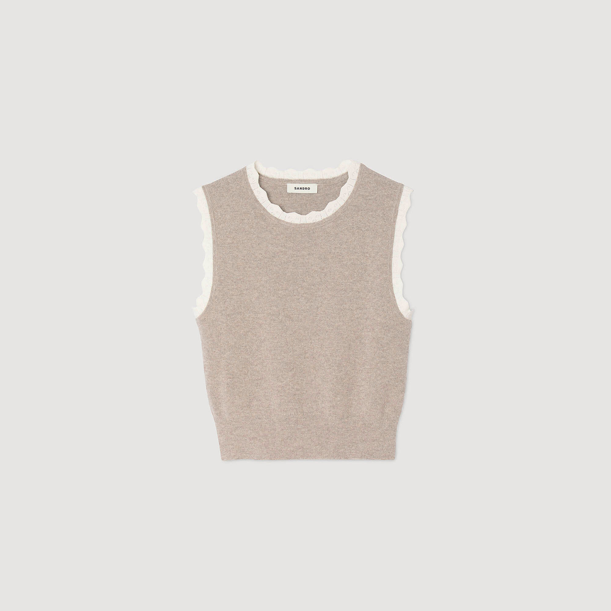 HIGH-NECK KNIT SWEATER - 6