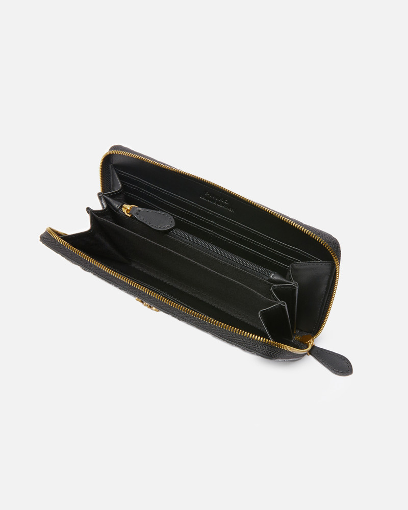 RECTANGULAR LEATHER MONOGRAM WALLET 3