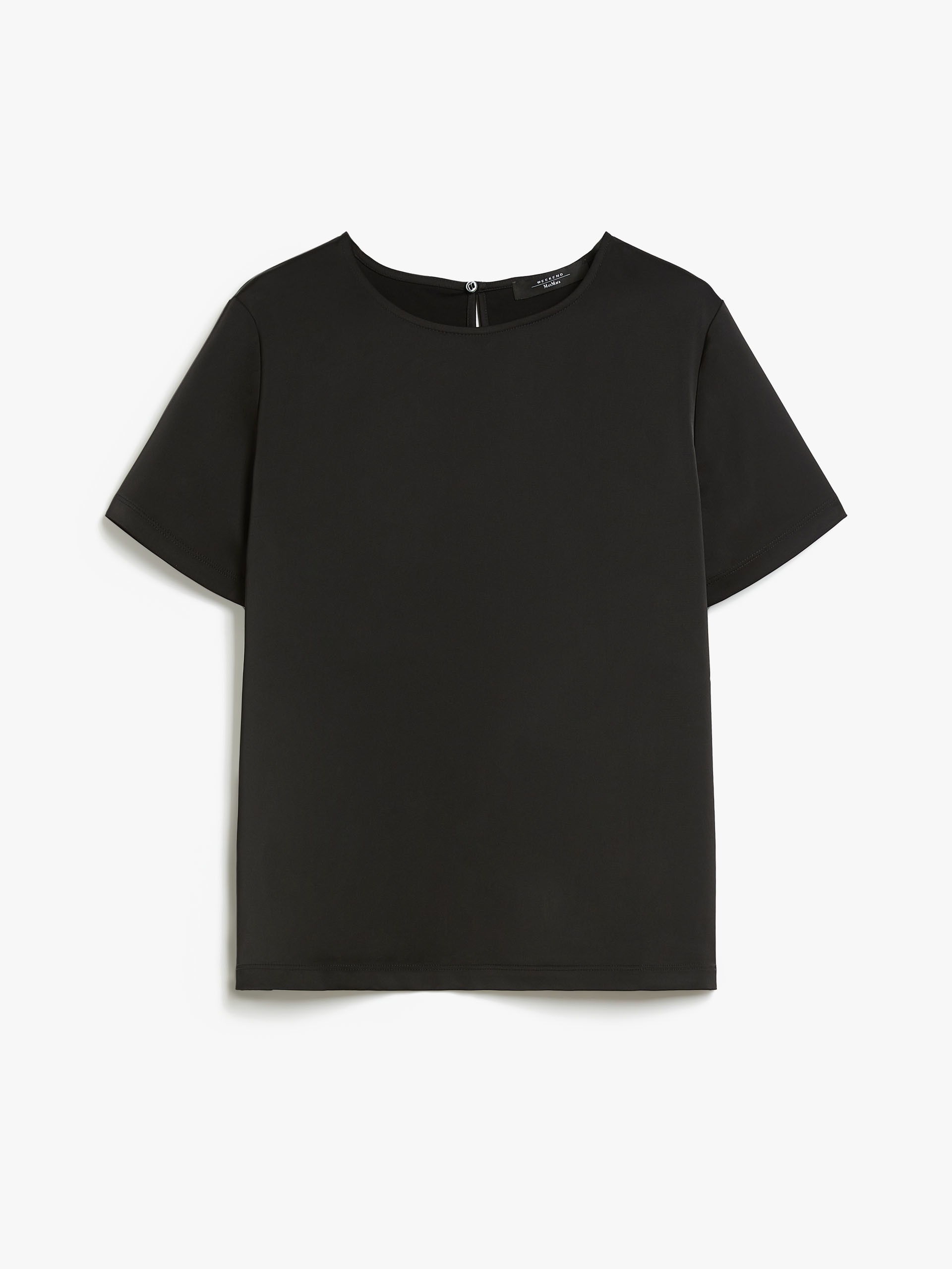 GILBERT Satin and jersey T-shirt - 1