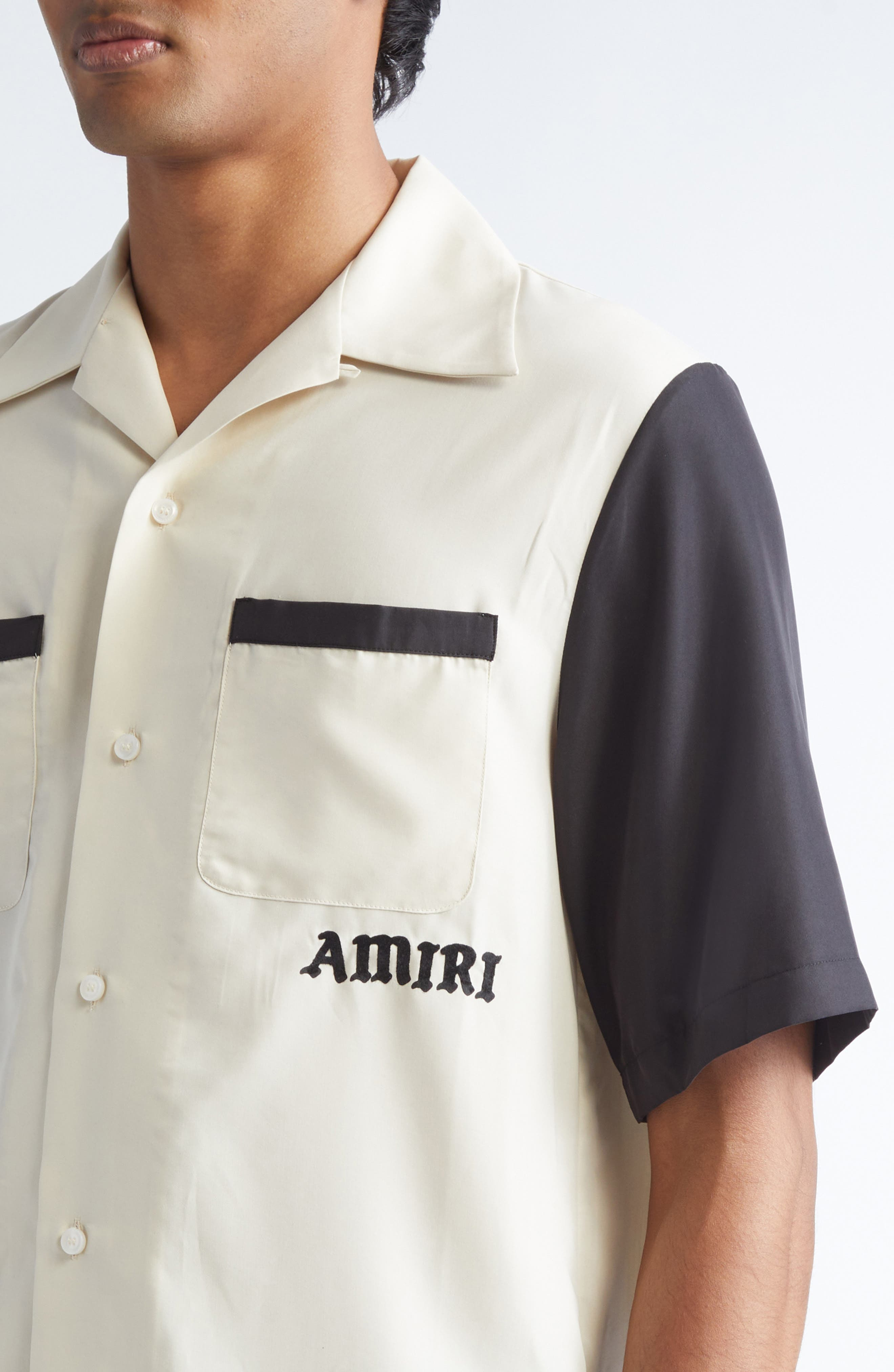 AMIRI Try It Bowling Shirt in Alabaster at Nordstrom - 5