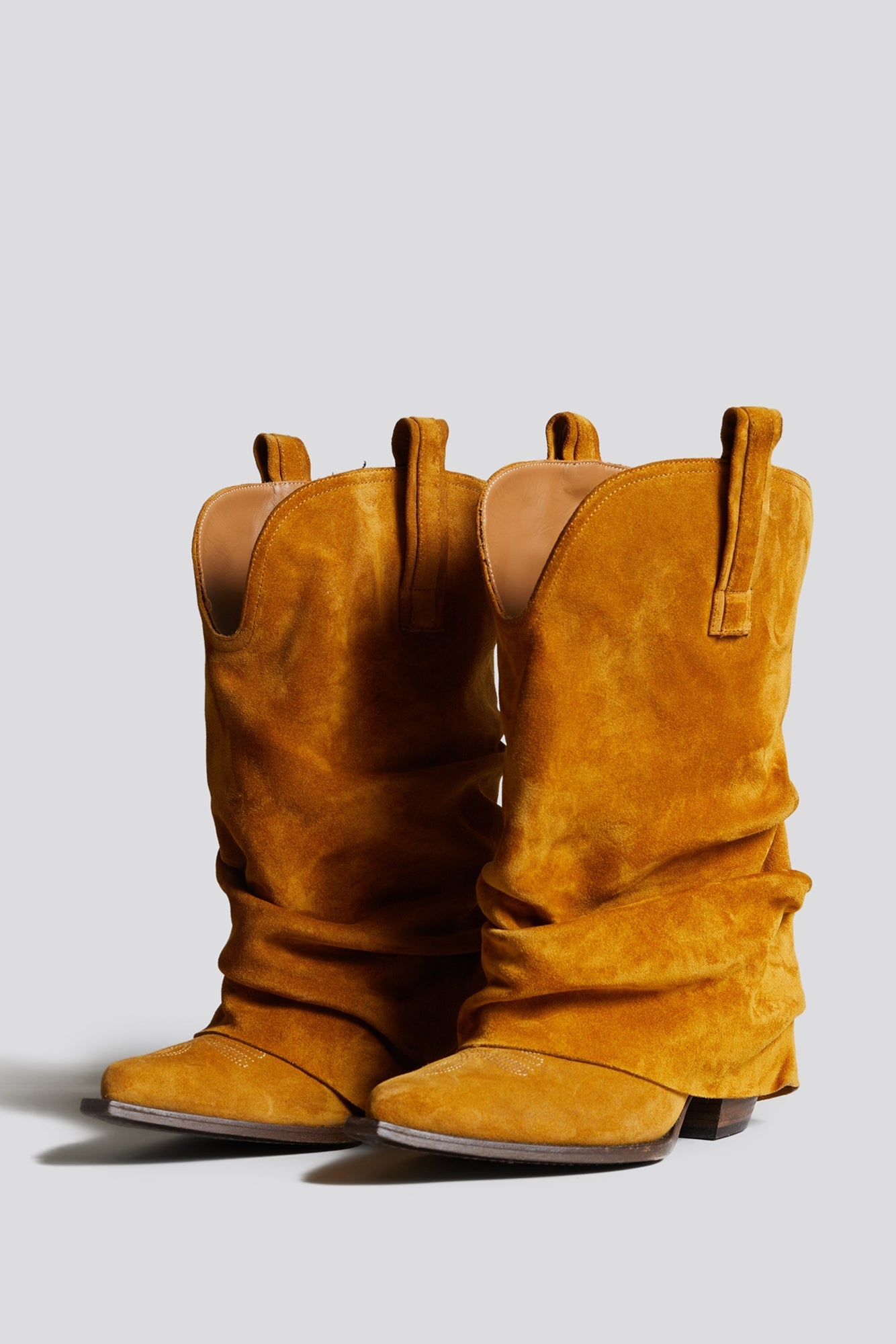 LOW RIDER COWBOY BOOT - LIGHT BROWN - 1