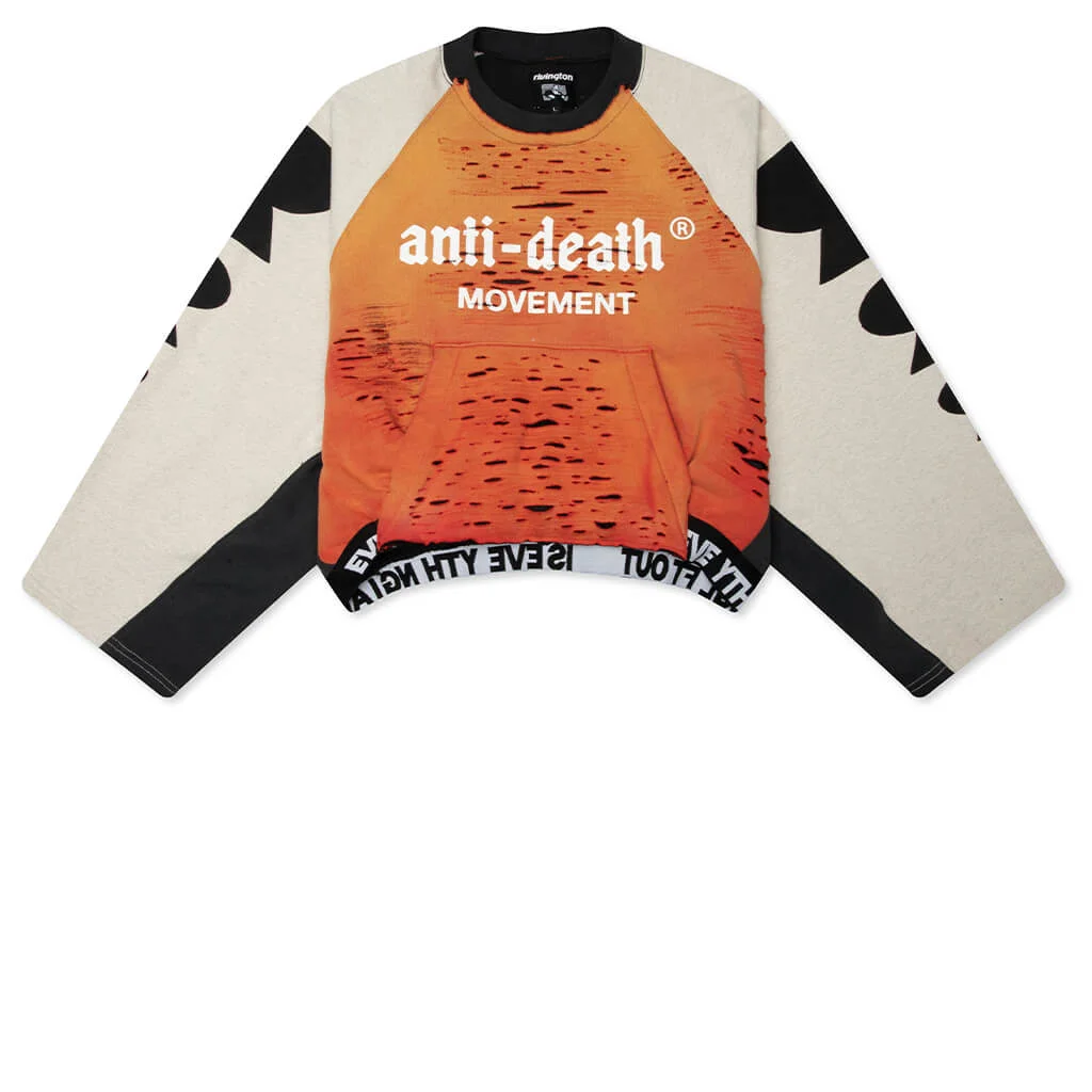 AMOR ROSE CREWNECK - ORANGE - 1