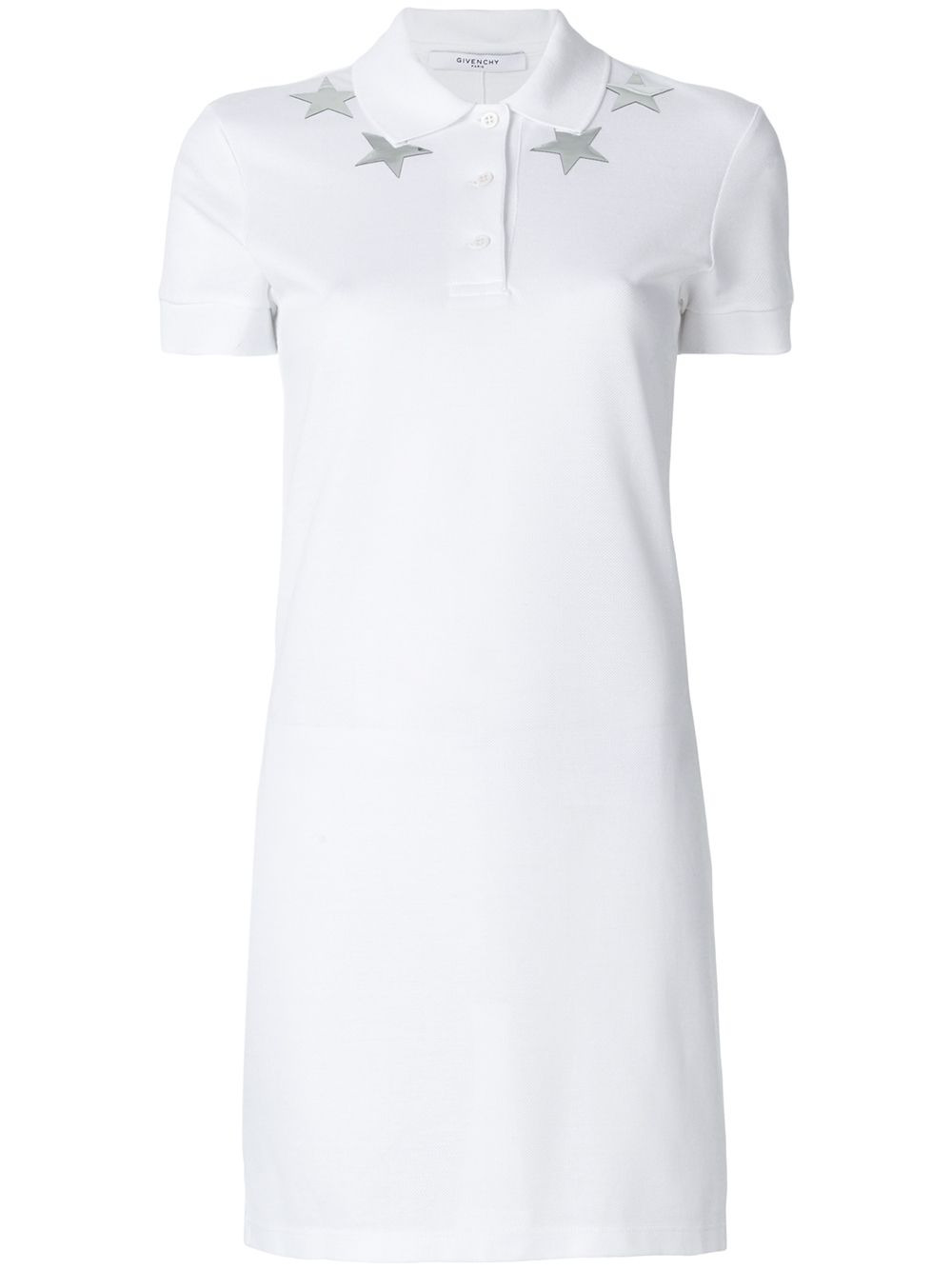 star print polo dress - 1