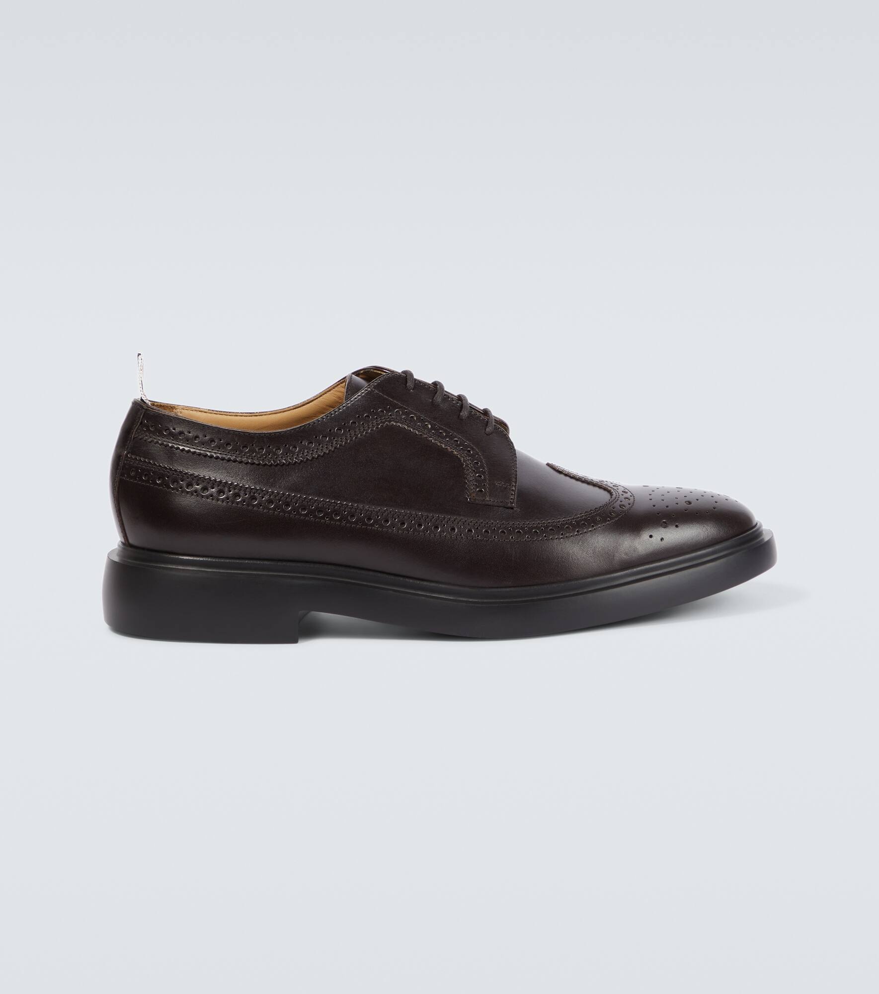 Longwing leather derby shoes - 1