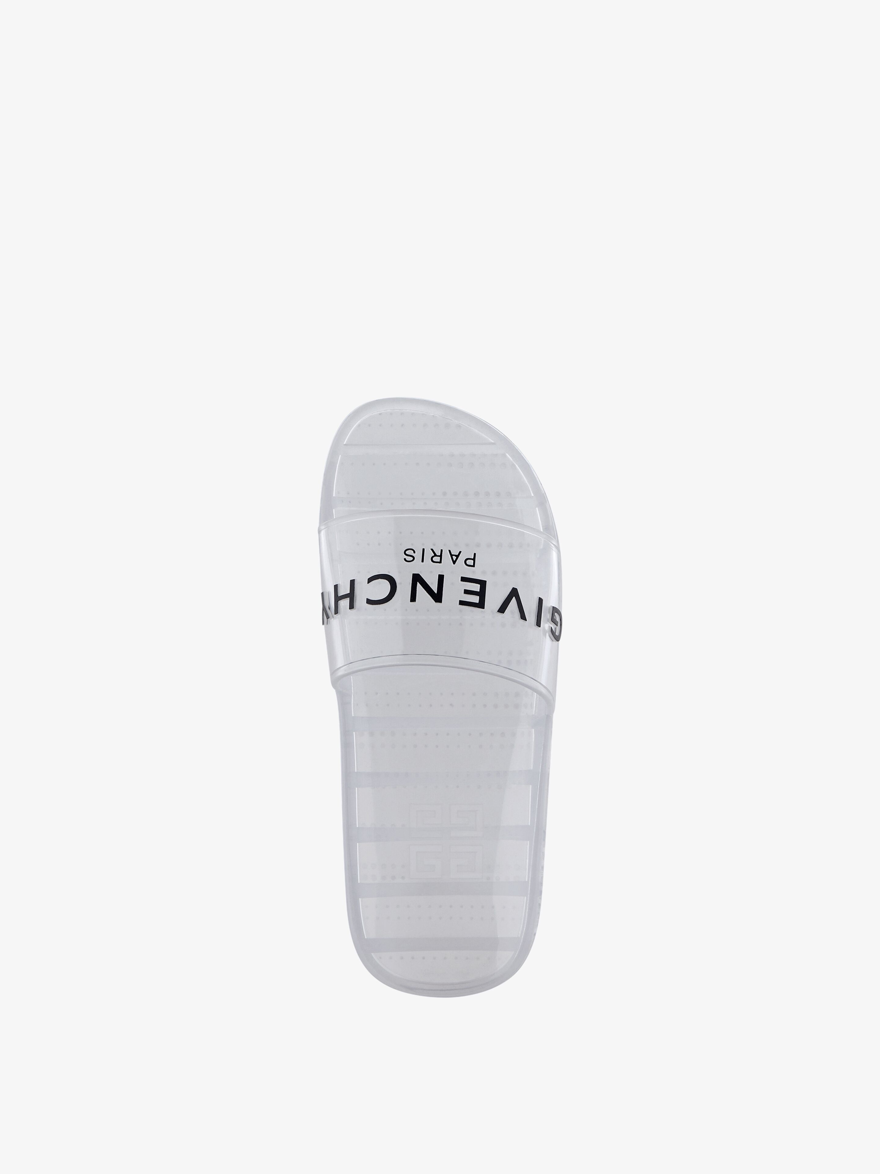 GIVENCHY PARIS FLAT SANDALS IN RUBBER - 4
