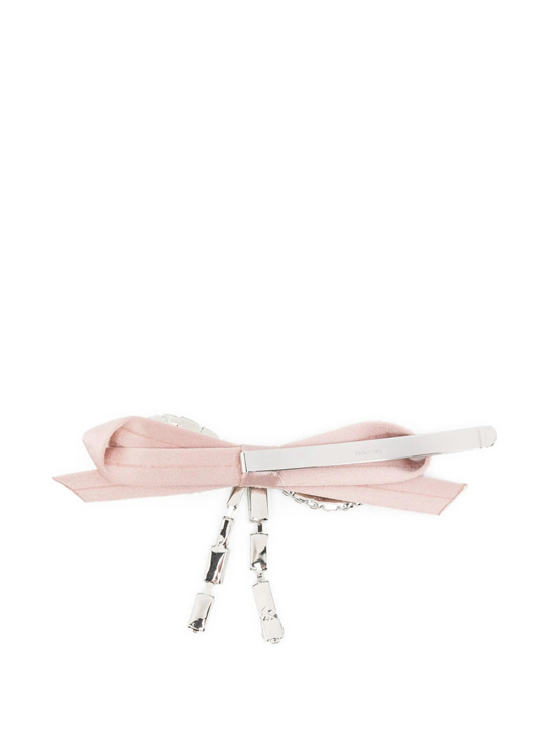 Jimmy Choo Crystal-bow Hair Clip 3