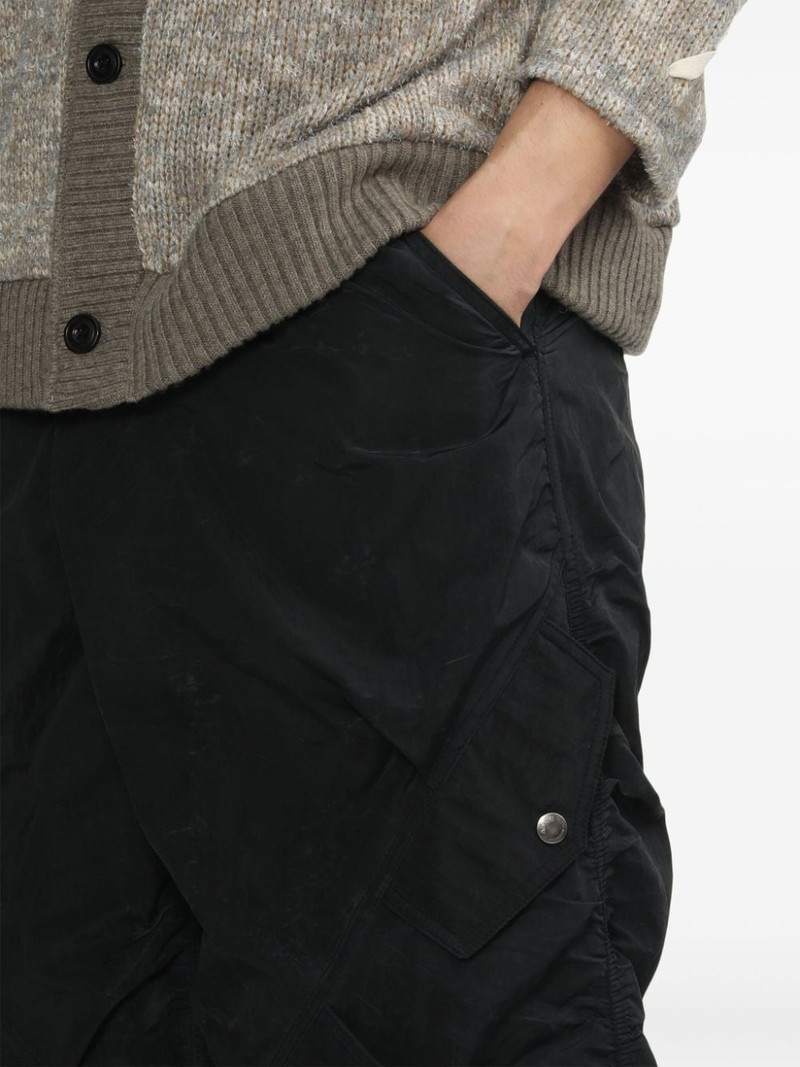 asymmetric wide-leg trousers 5