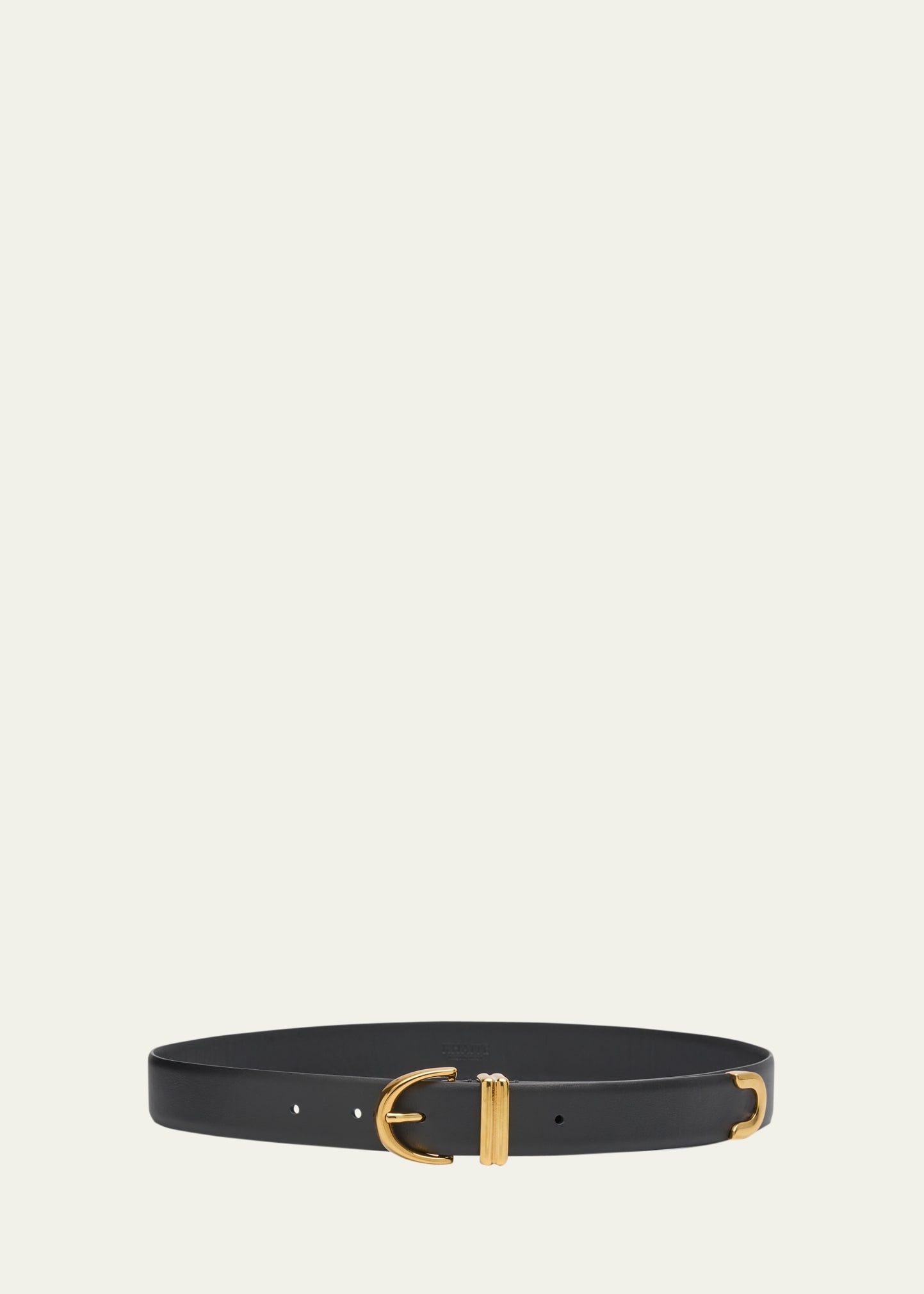 Bambi Skinny Leather Belt - 1