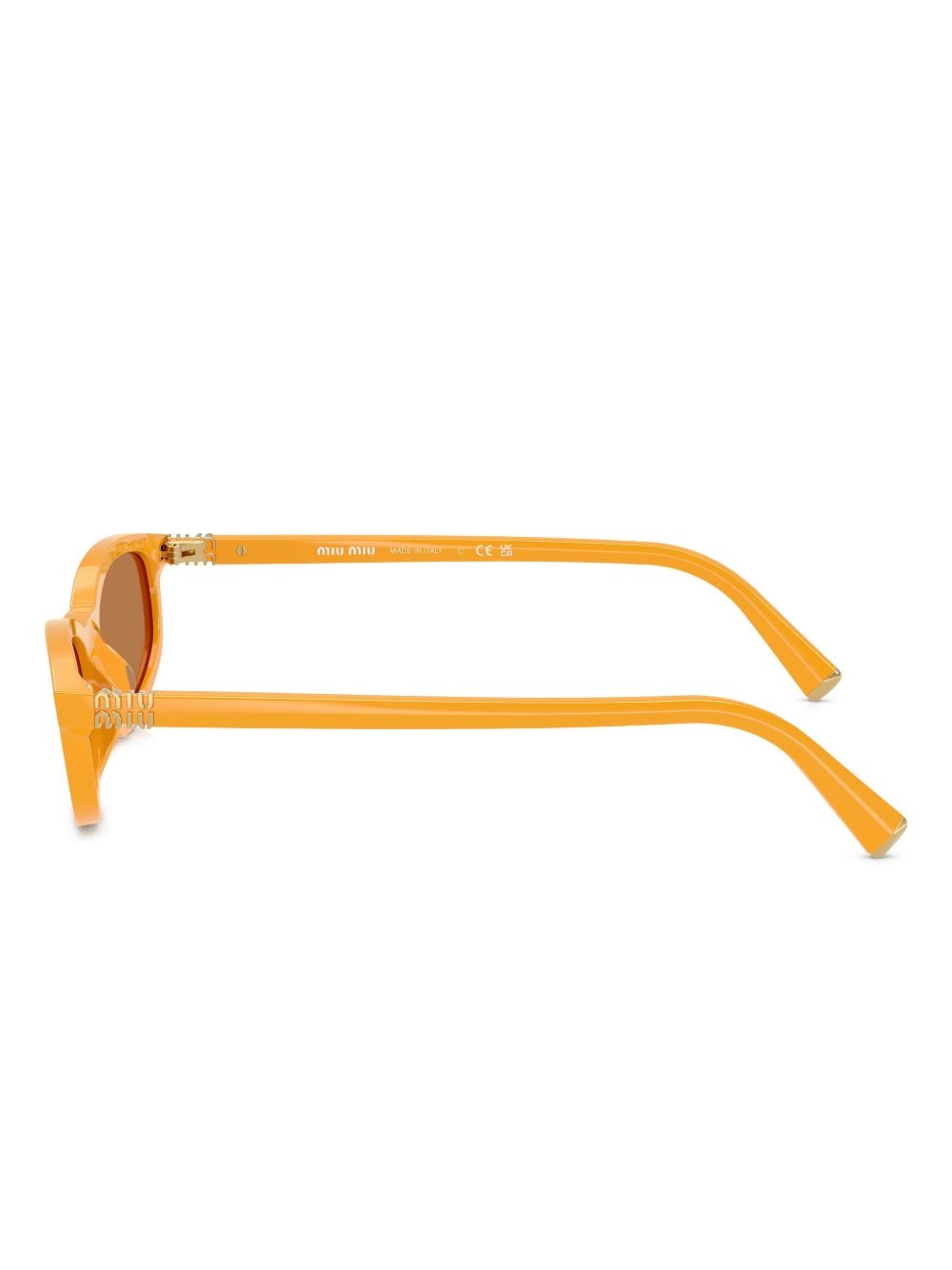 logo-lettering sunglasses - 3