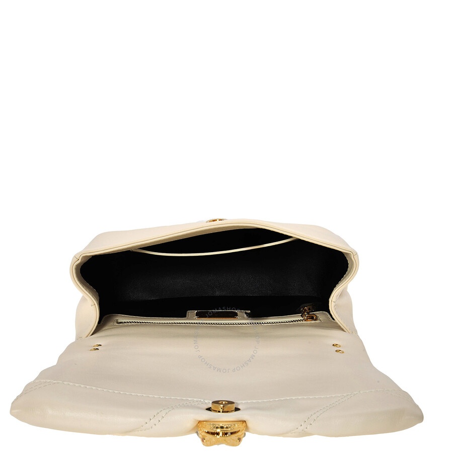 Bvlgari Small Serpenti Cabochon Crossbody Bag In Ivory - 3