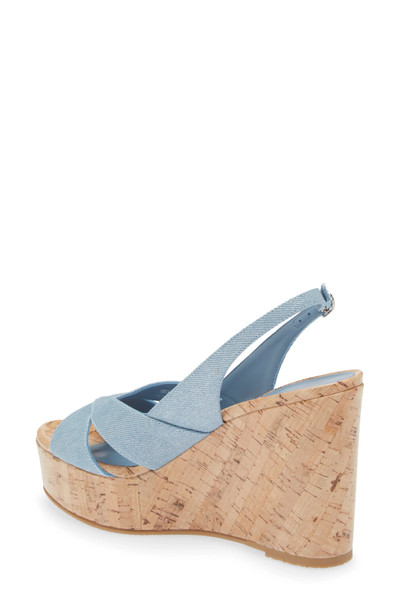 Stuart Weitzman Carmen Wedge Sandal outlook