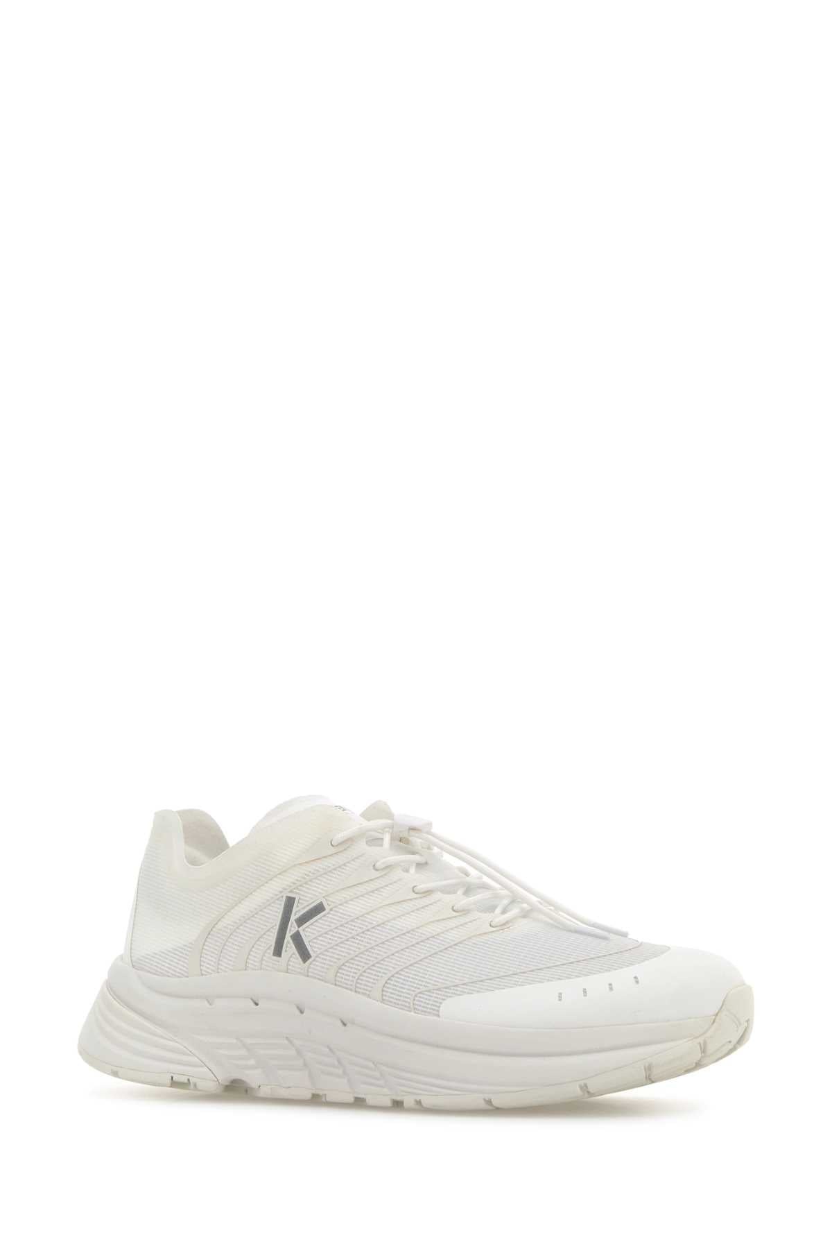 Kenzo Men White Mesh Pace 2.0 Sneakers - 2