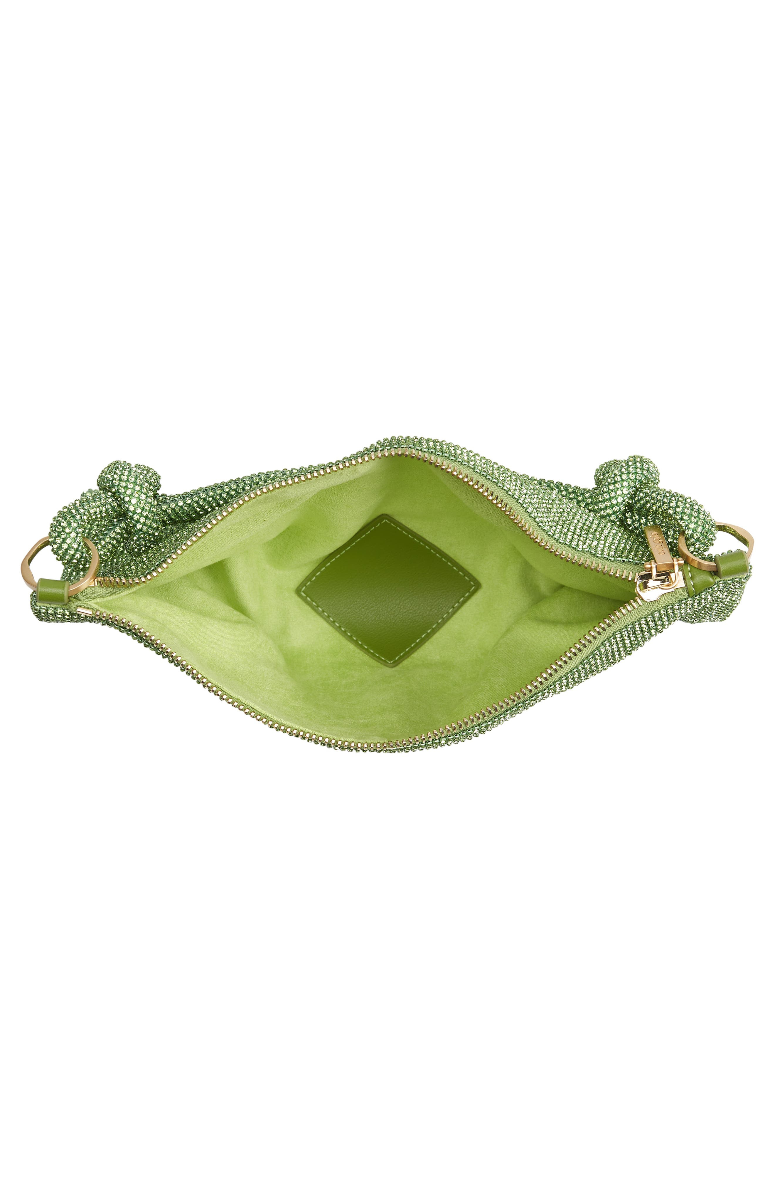 Cult Gaia Hera Nano Rhinestone Shoulder Bag in Palm at Nordstrom - 4
