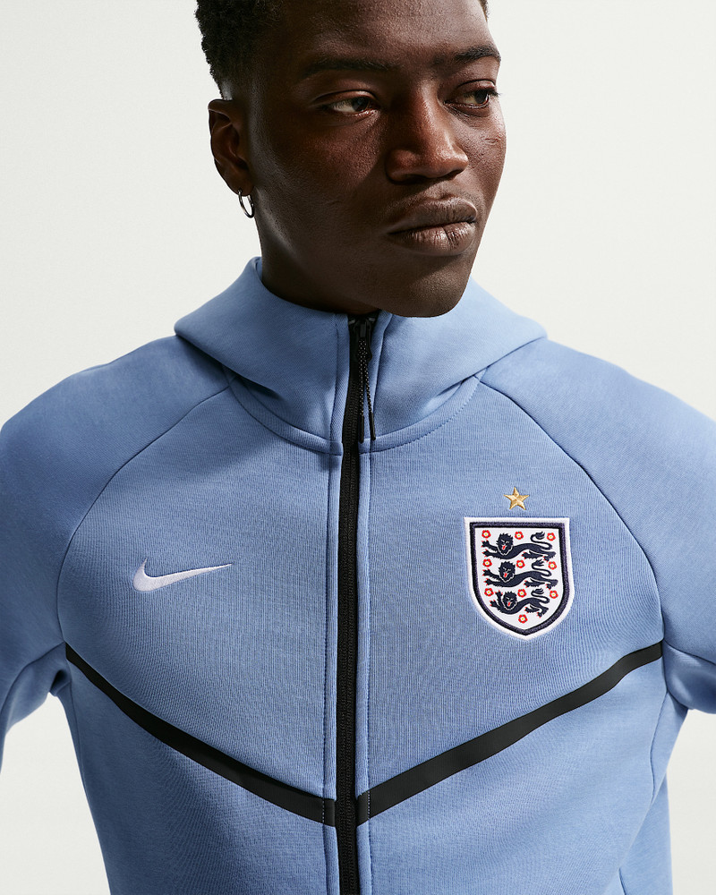 England Tech Fleece Windrunner Men's Nike Soccer Full-Zip Hoodie 3