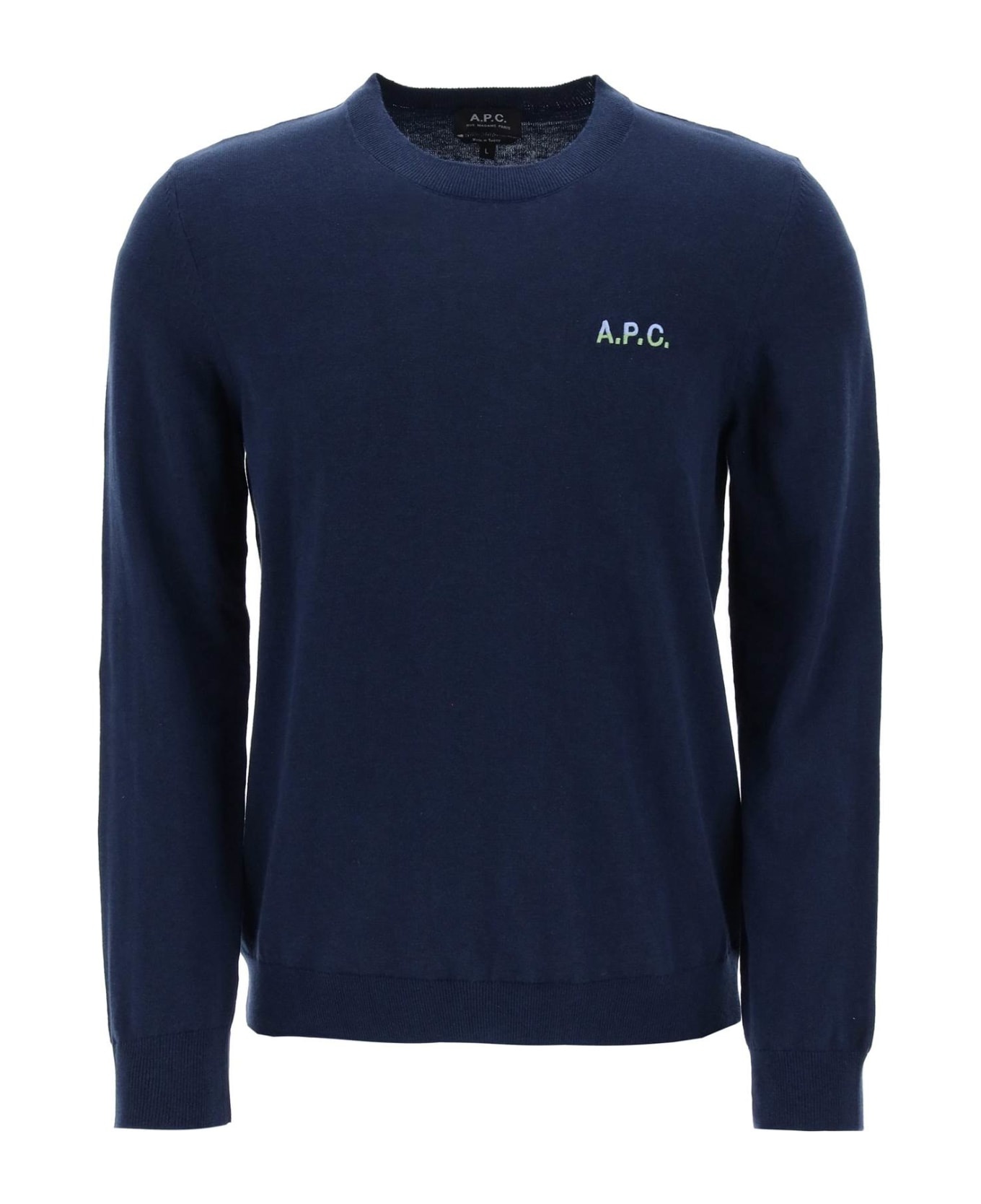 Alols Cotton Crew-neck Sweater - 1