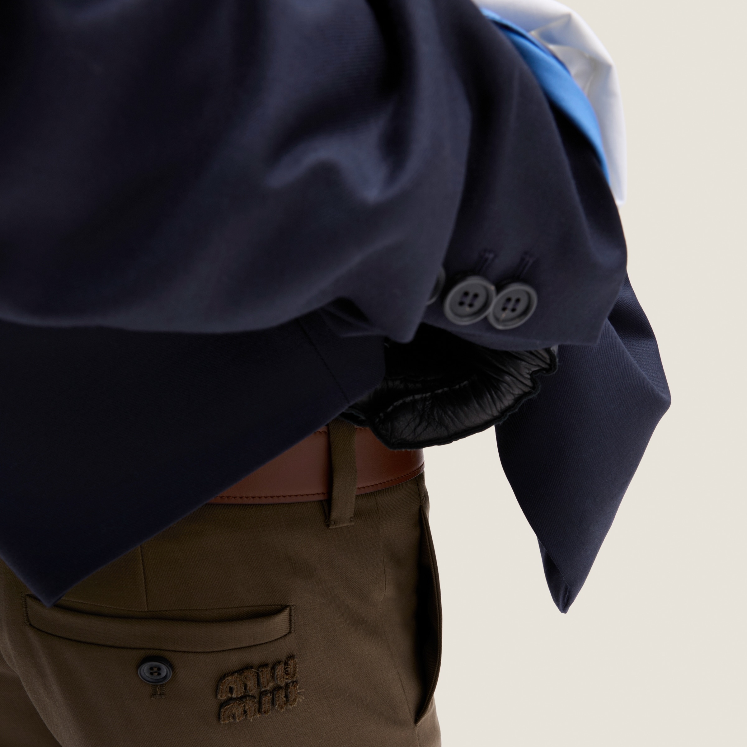 Gabardine pants - 5