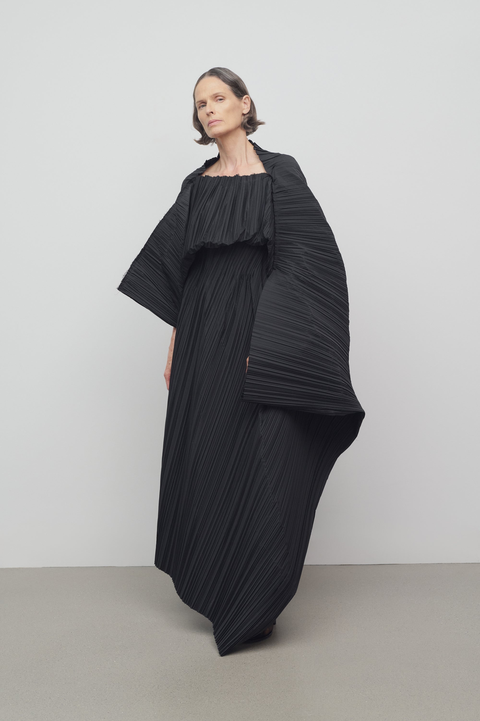 Yasuni Dress in Polyester and Wool - 3