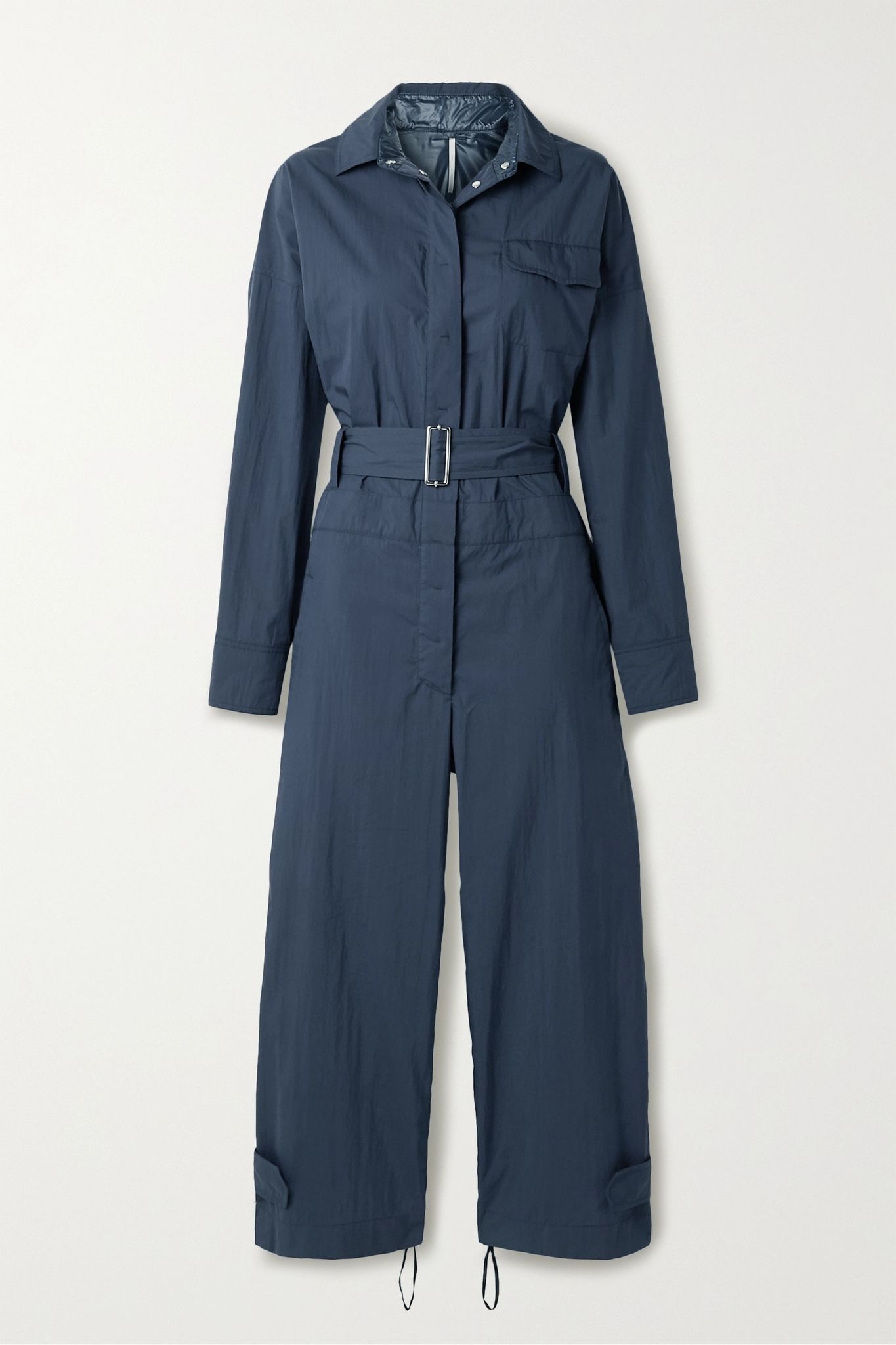 + 2 Moncler 1952 Tuta belted cotton-blend jumpsuit - 1