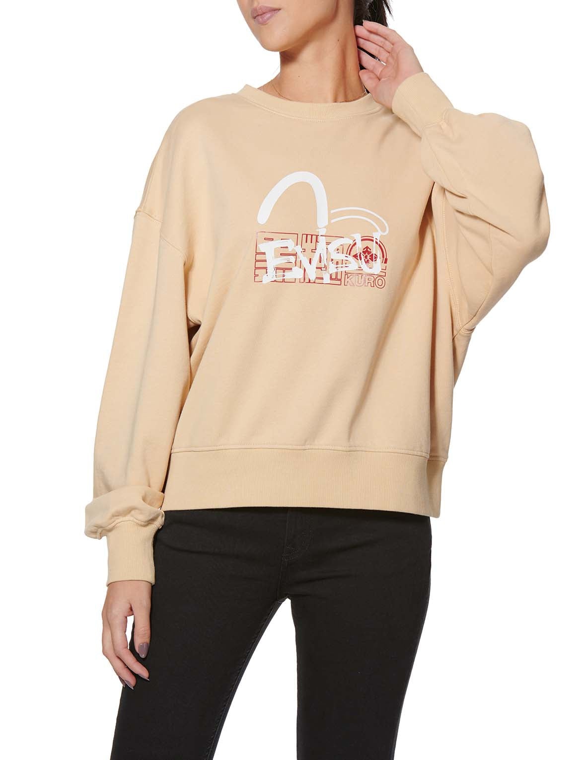 Ripple Effect Kamon Print Sweatshirt - 4