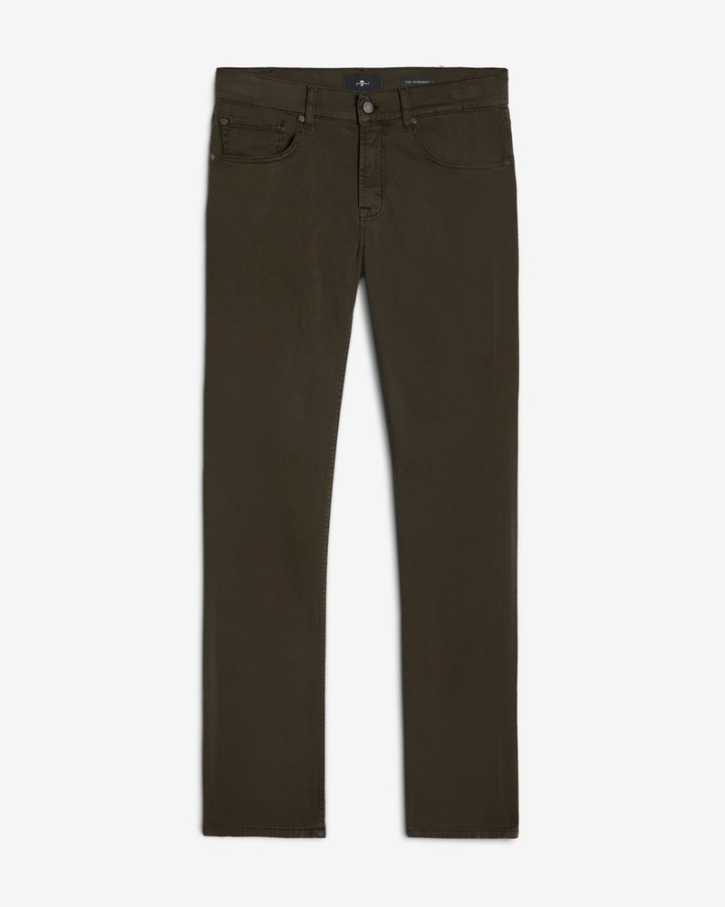 Luxe Performance Sateen The Straight In Dark Olive 1