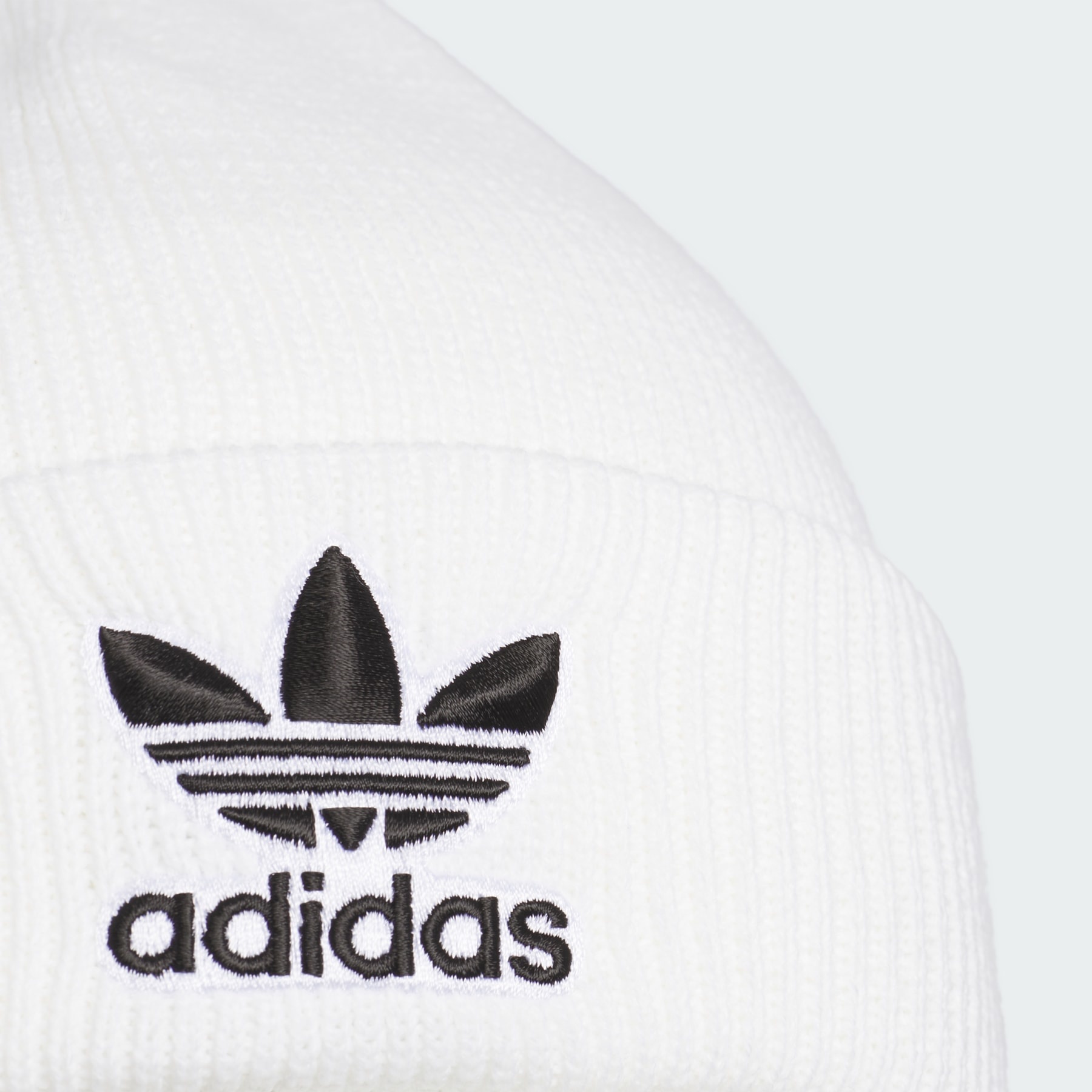 Adidas Originals Trefoil Beanie White Black