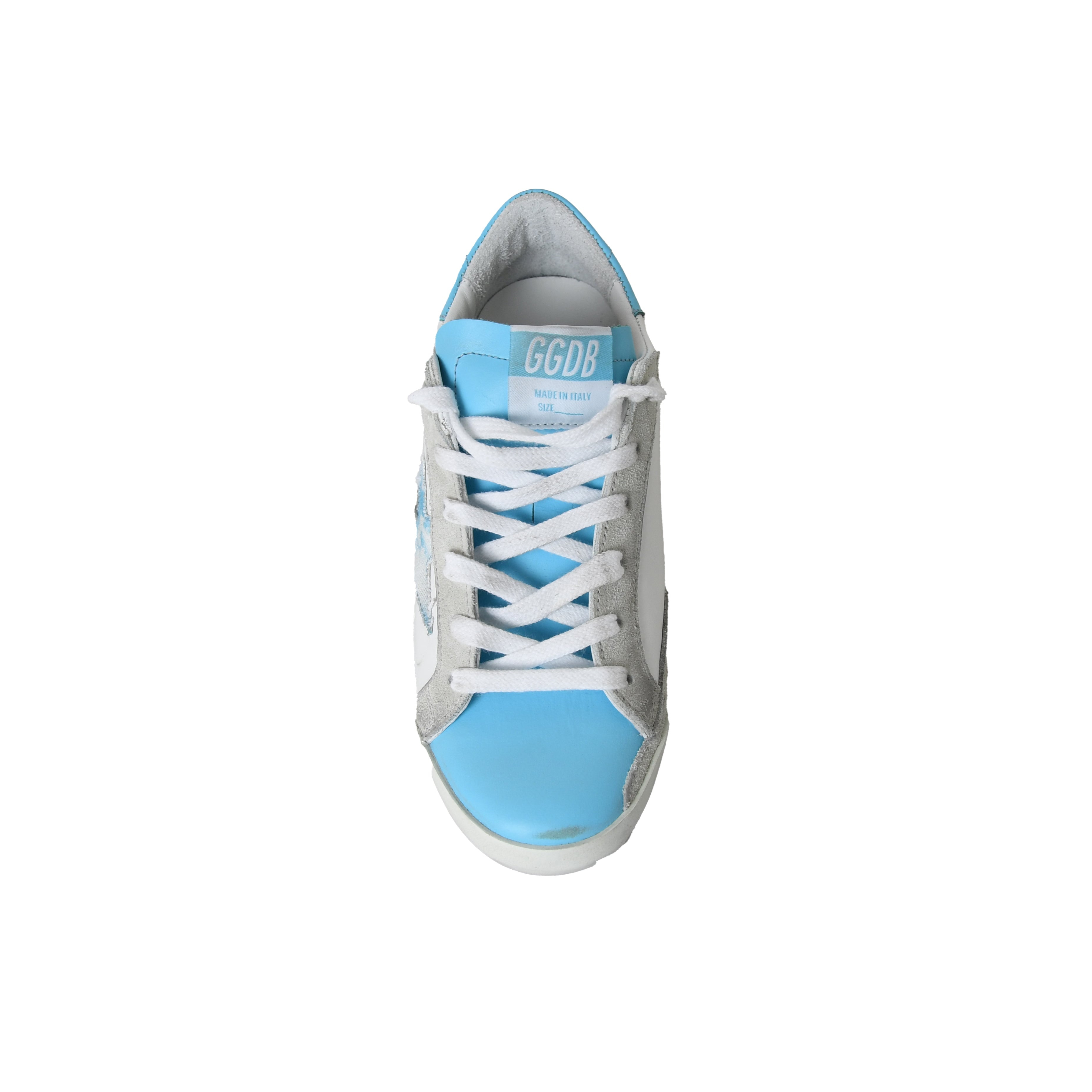 Golden Goose Super Star Classic With List White Sky Ice - 4