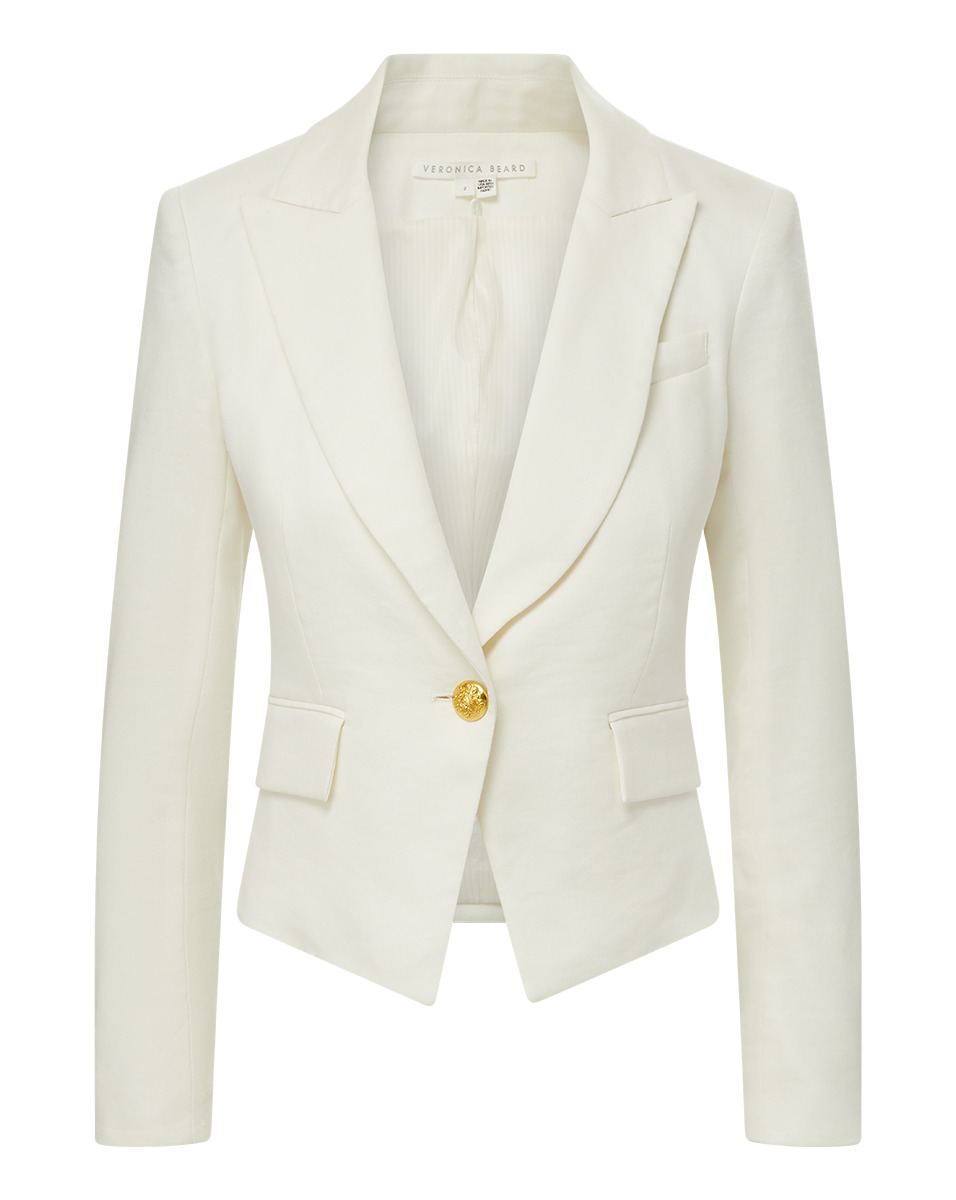 HOSANNA LINEN DICKEY JACKET - 1