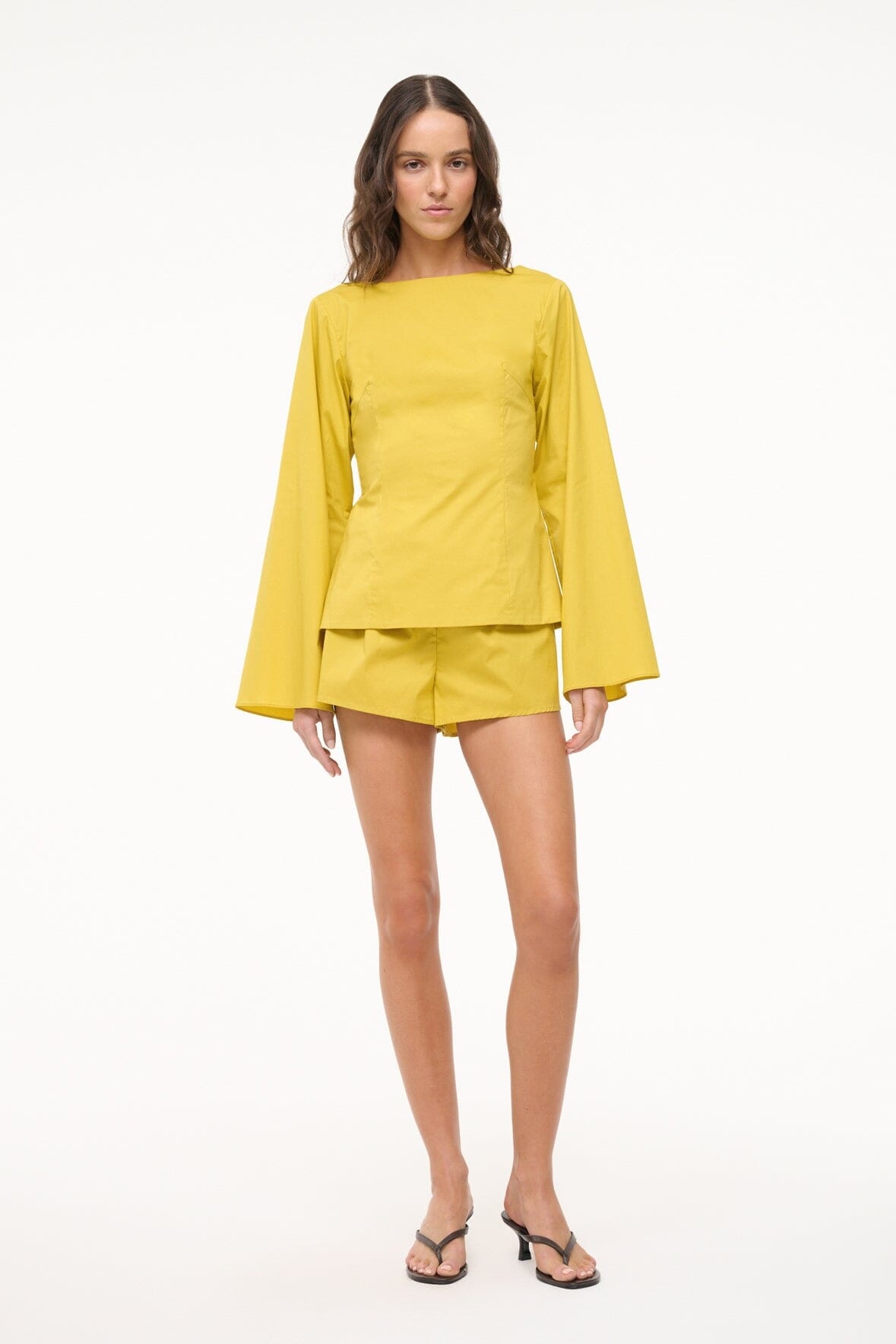 STAUD PADDLE SHORT CHARTREUSE - 4