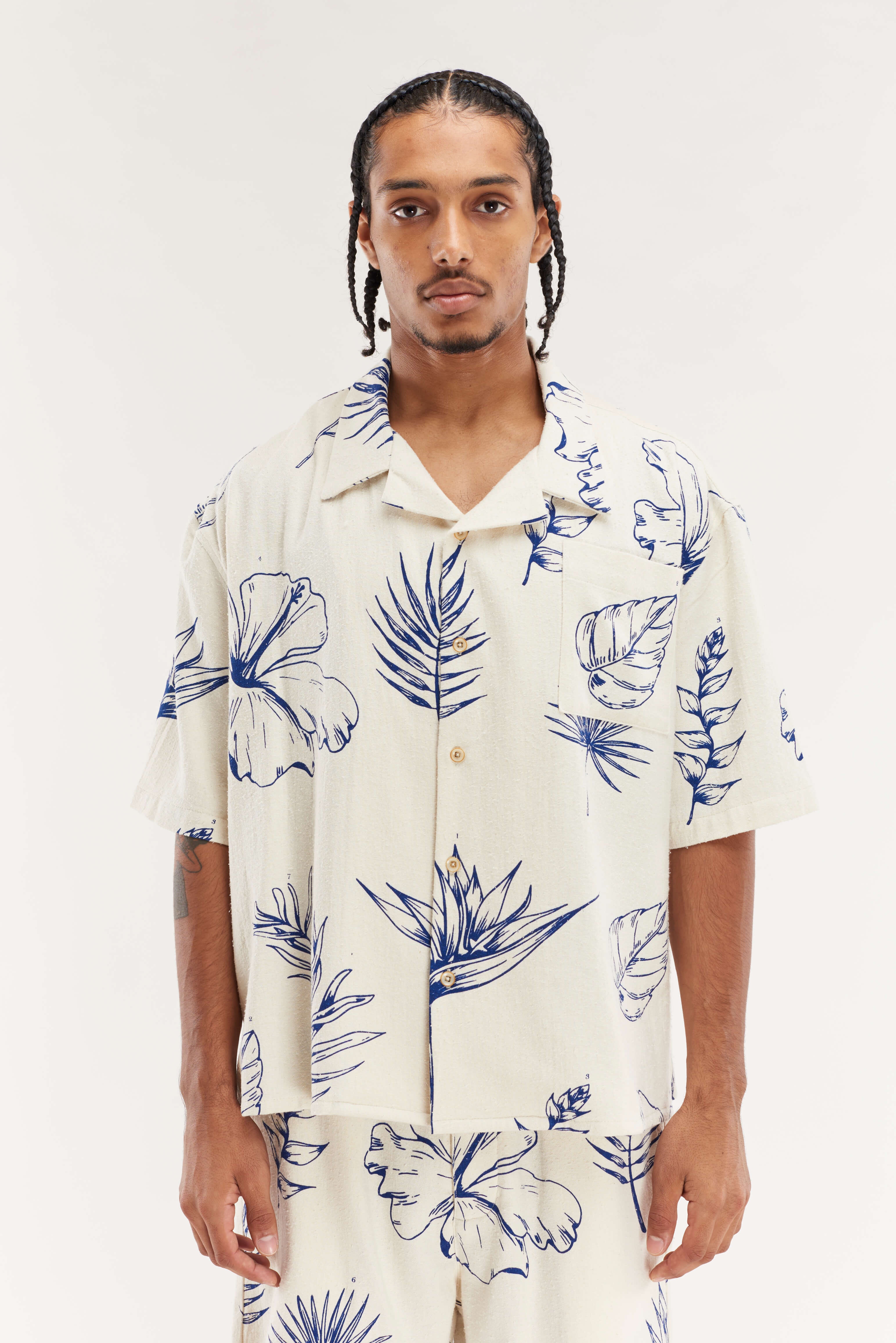 BOTANIC CAMP SHIRT SS - 2