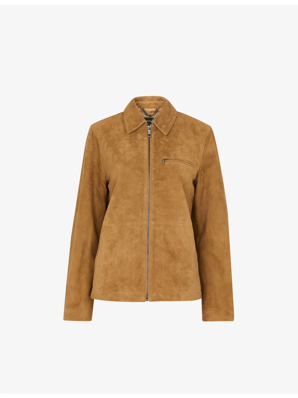 Kate Regular-Fit Suede Jacket - 1