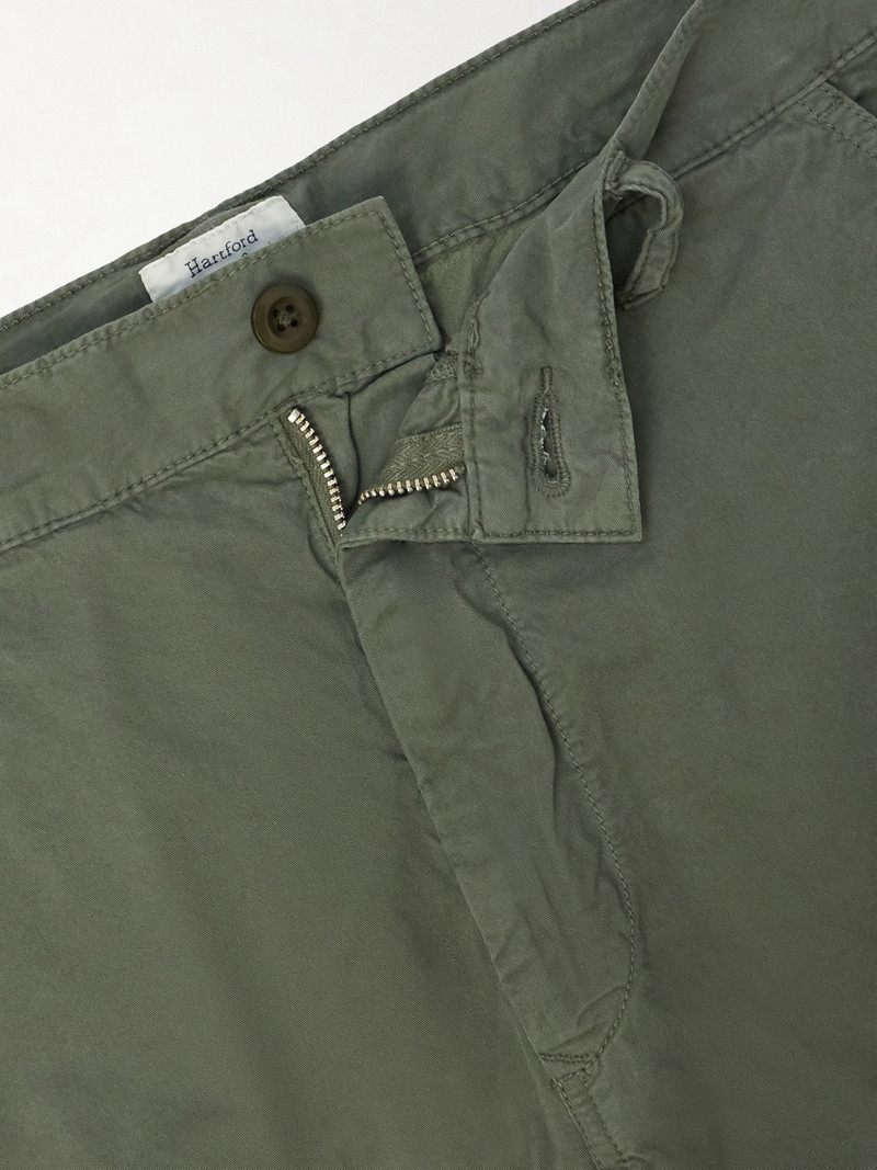 Battle Straight-Leg Cotton Shorts 6