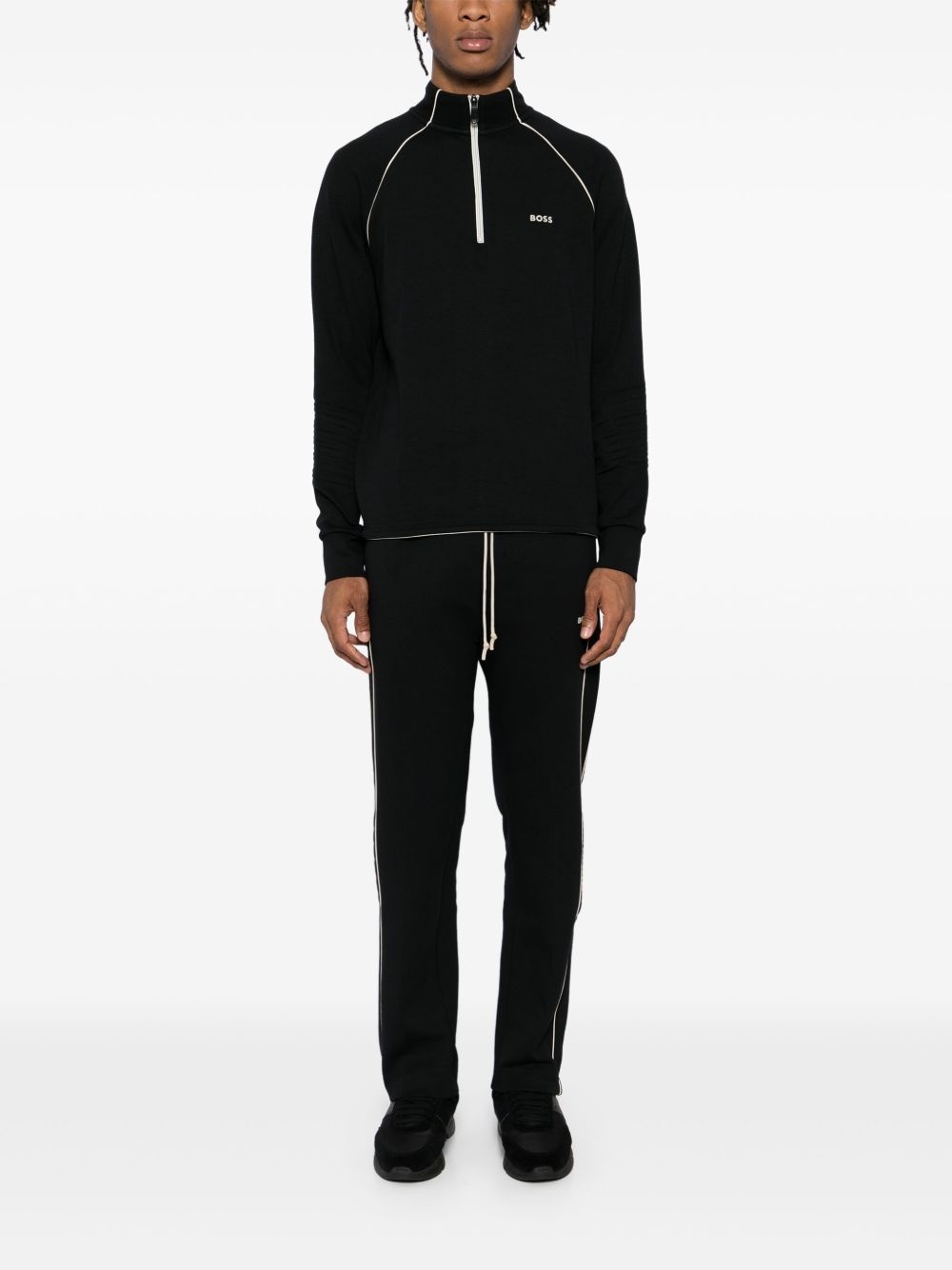 zip-neck sweatshirt - 2