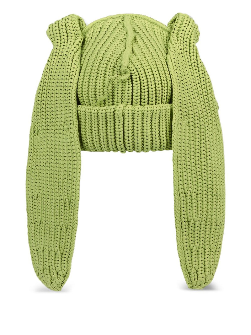 CHARLES JEFFREY LOVERBOY rabbit-ear beanie hat outlook