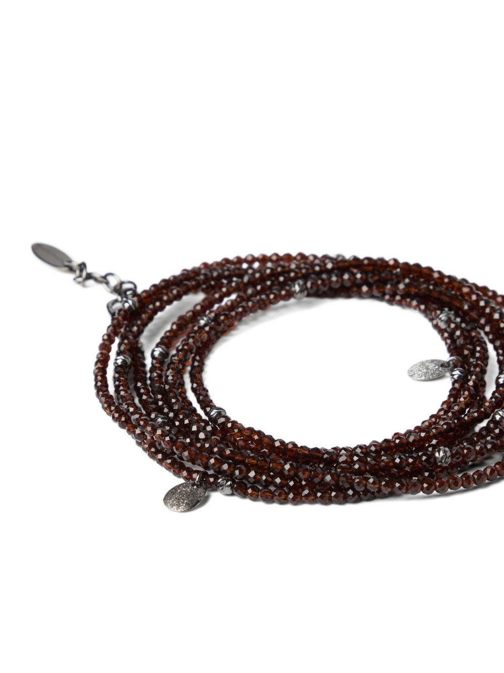 crystal-embellished wrap bracelet - 3