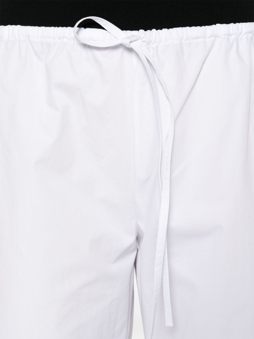 straight-leg organic-cotton trousers - 5