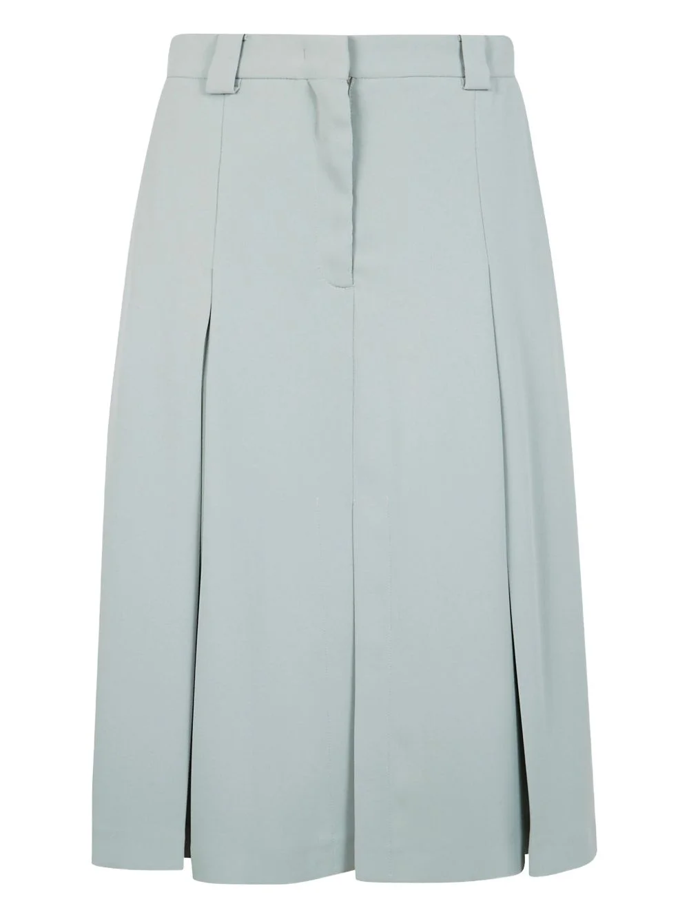 pleated midi skirt - 1