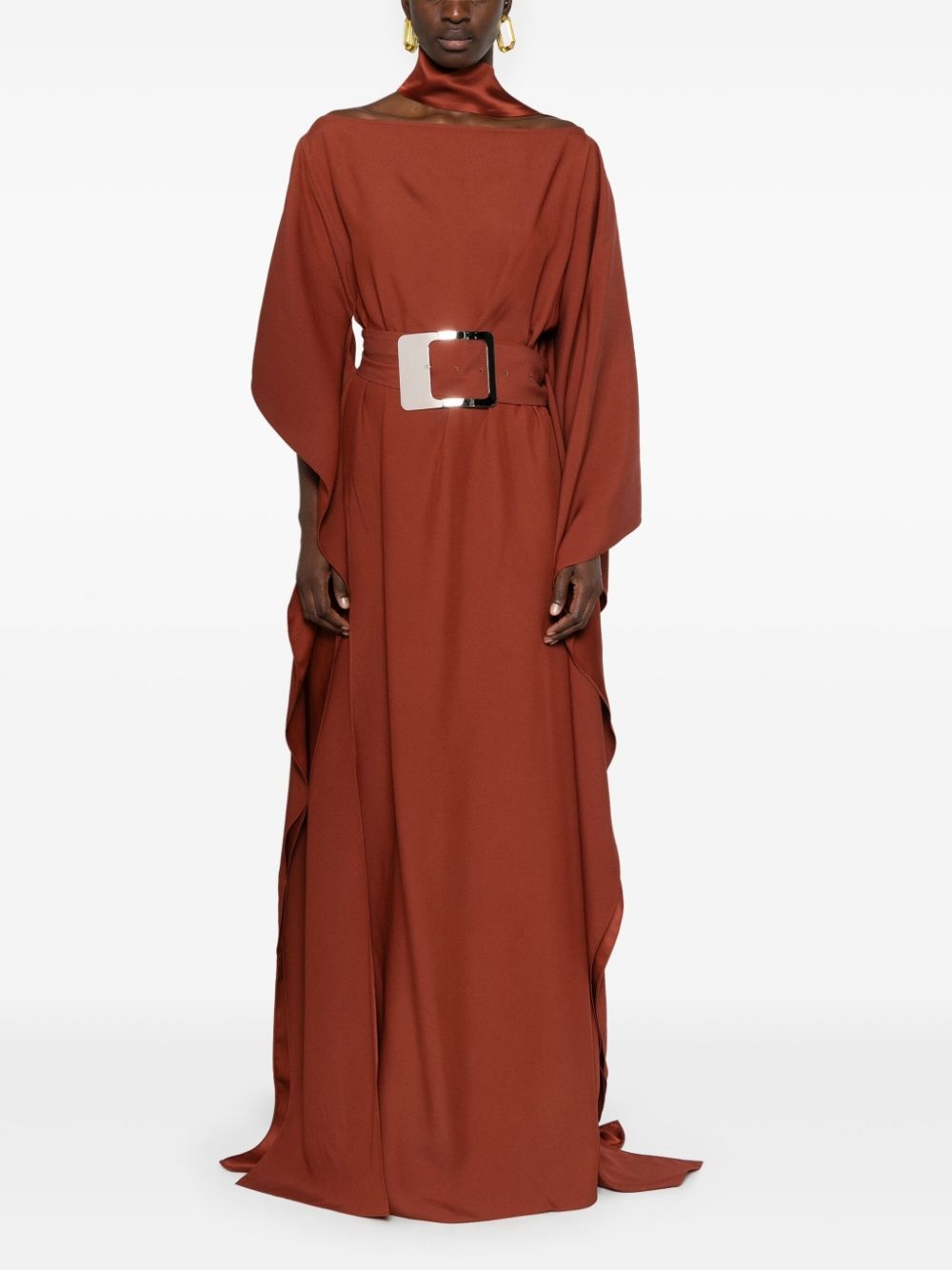 belted maxi dress - 2