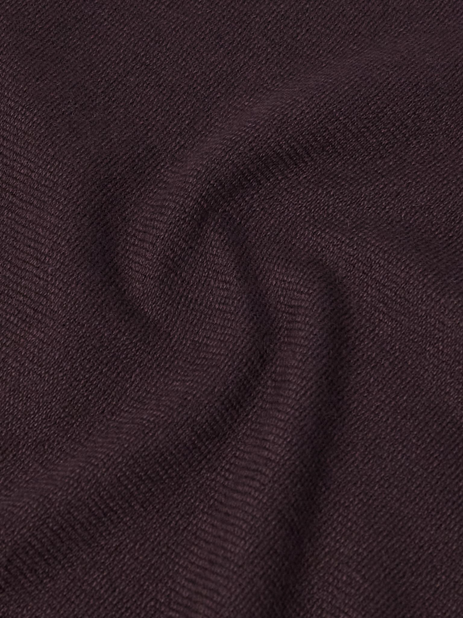 Garment-Dyed Baby Cashmere Rollneck Sweater Brown - 5