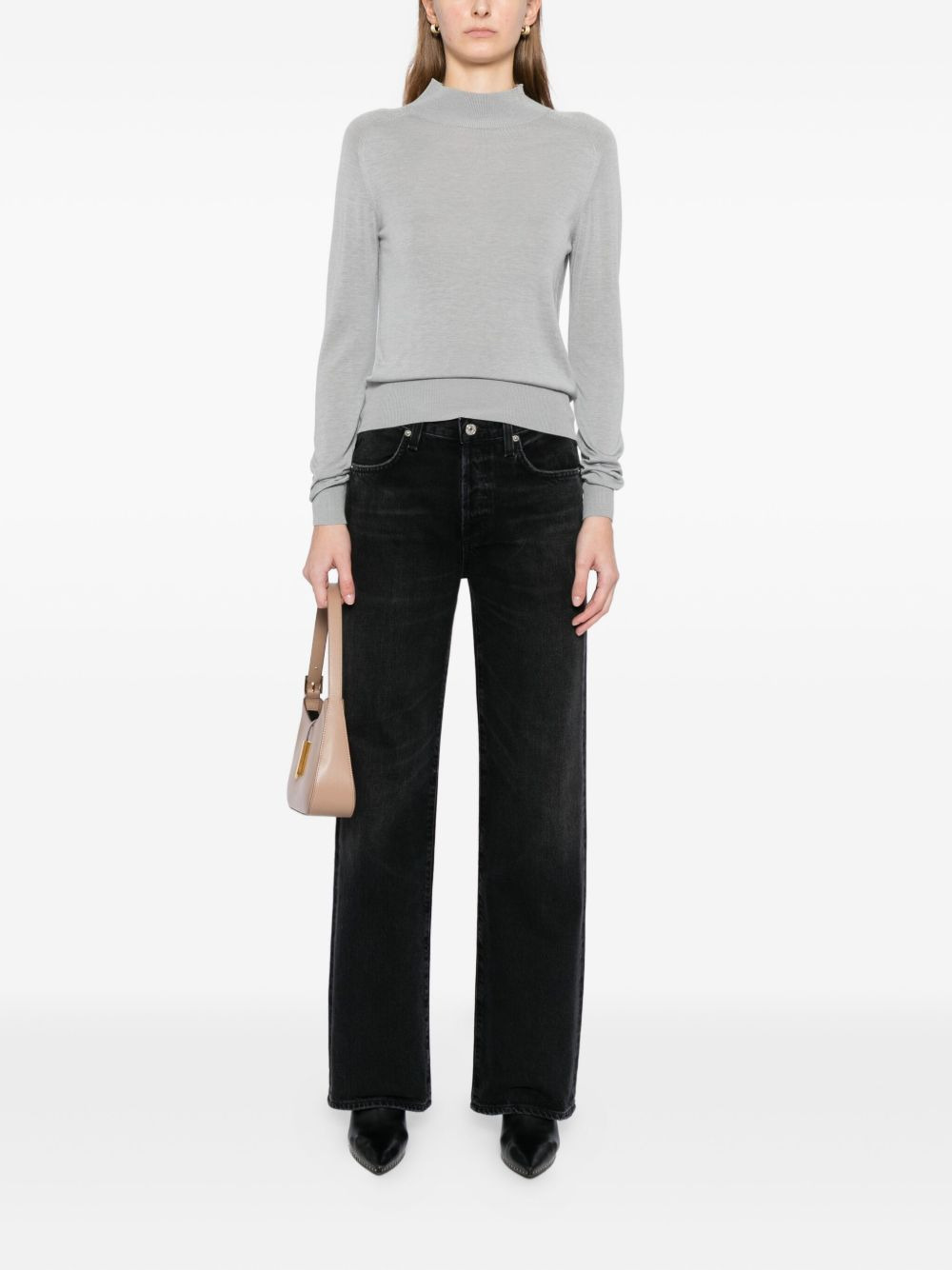 ANNINA high-raise wide leg jeans - 2