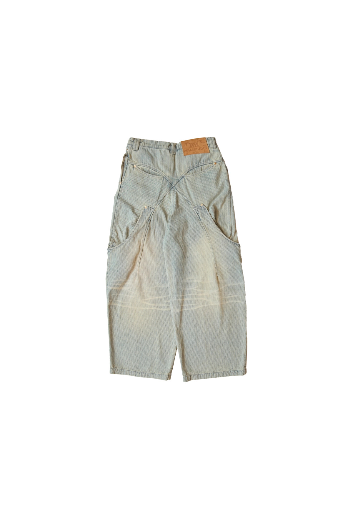 Namesake Billie Bibs Light Denim Pants Blue - 2