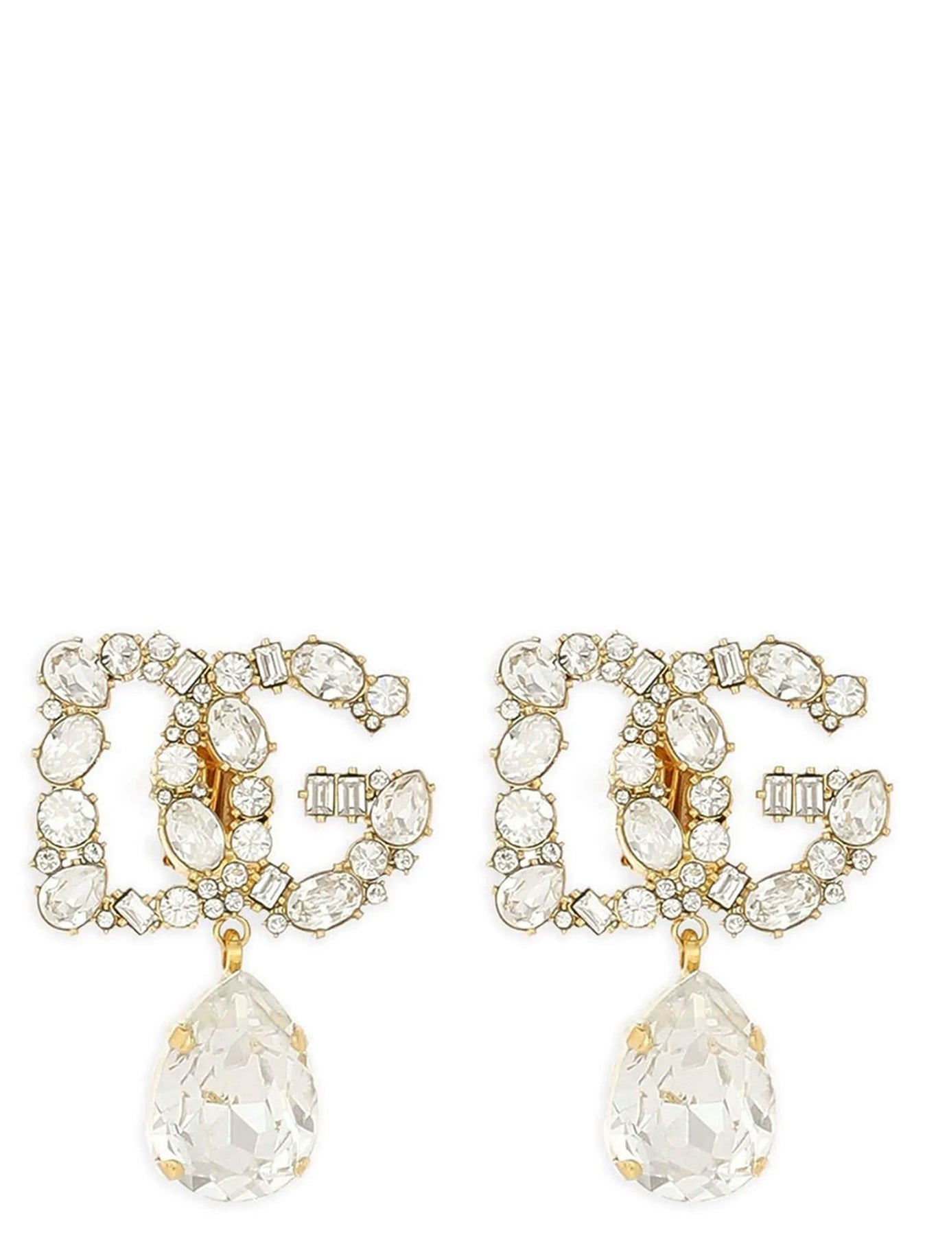 Logo Earrings Jewelry Gold - 1